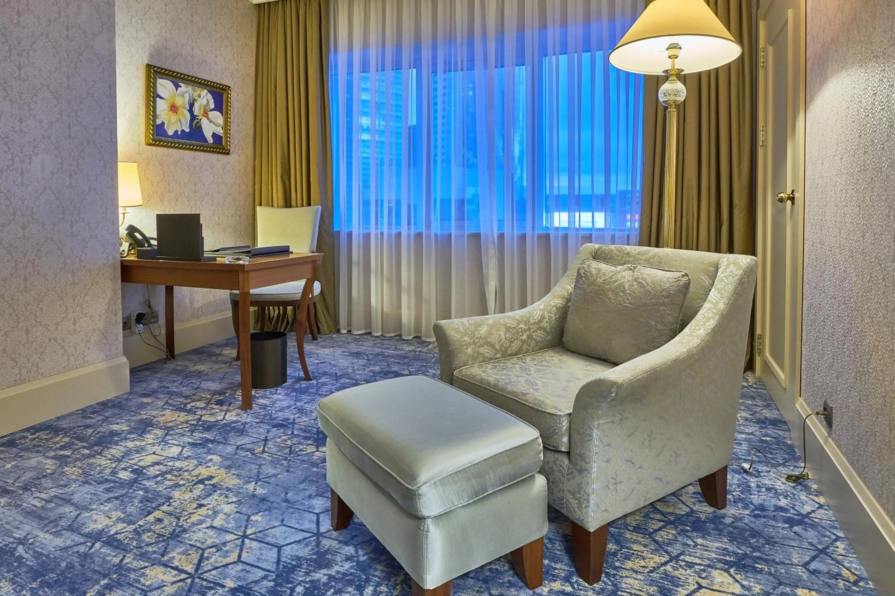 Bed in Rixos President Hotel Astana