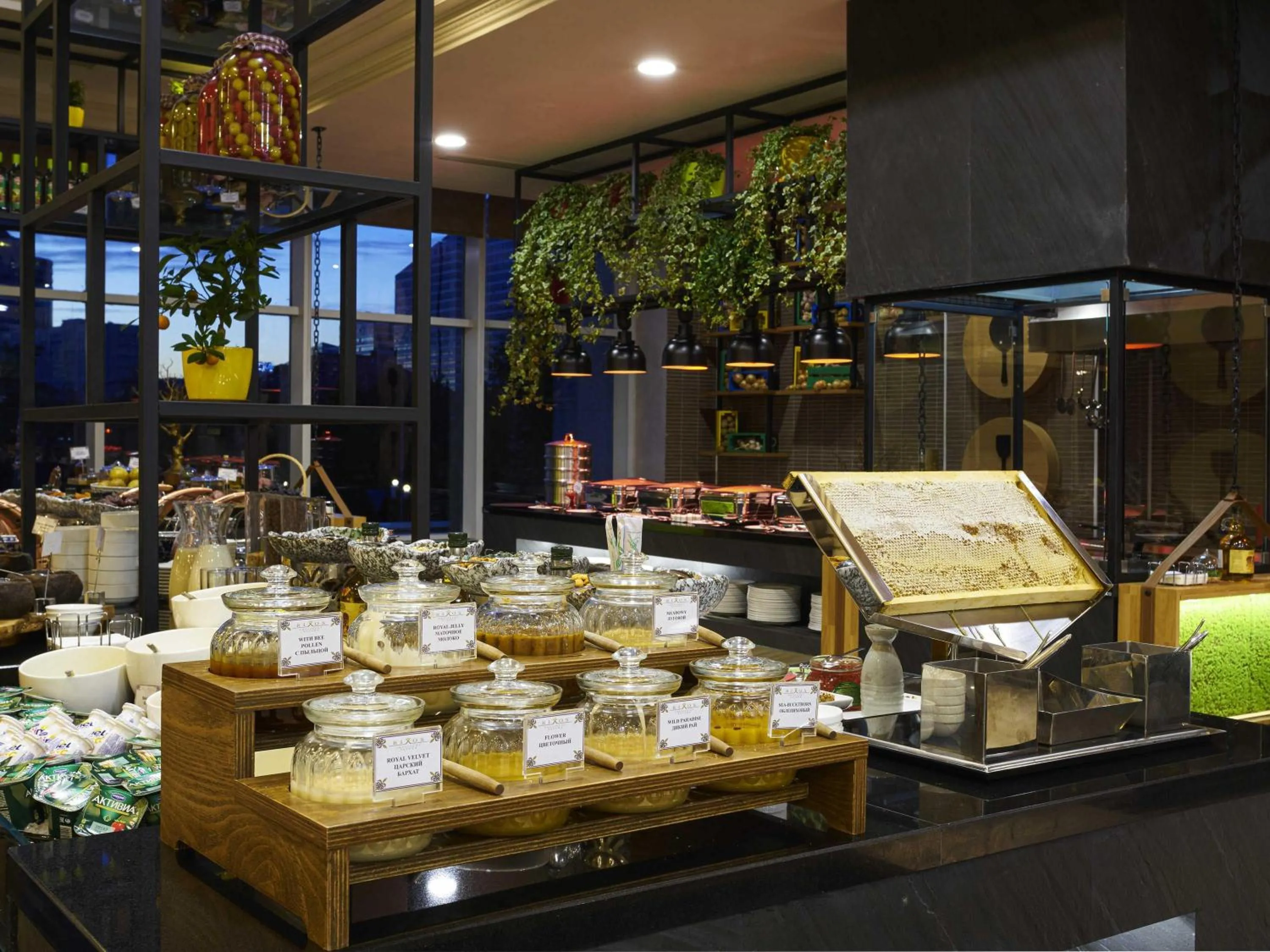 Breakfast in Rixos President Hotel Astana