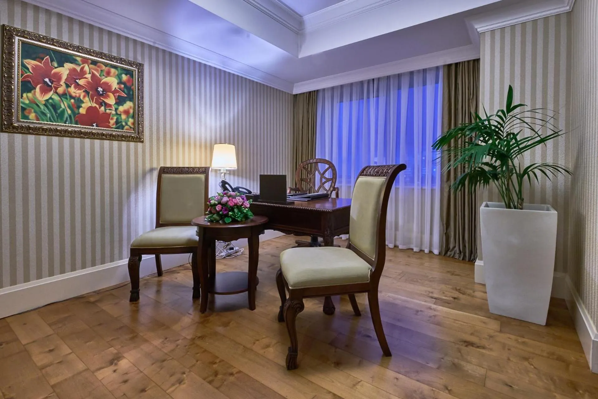 Seating area in Rixos President Hotel Astana