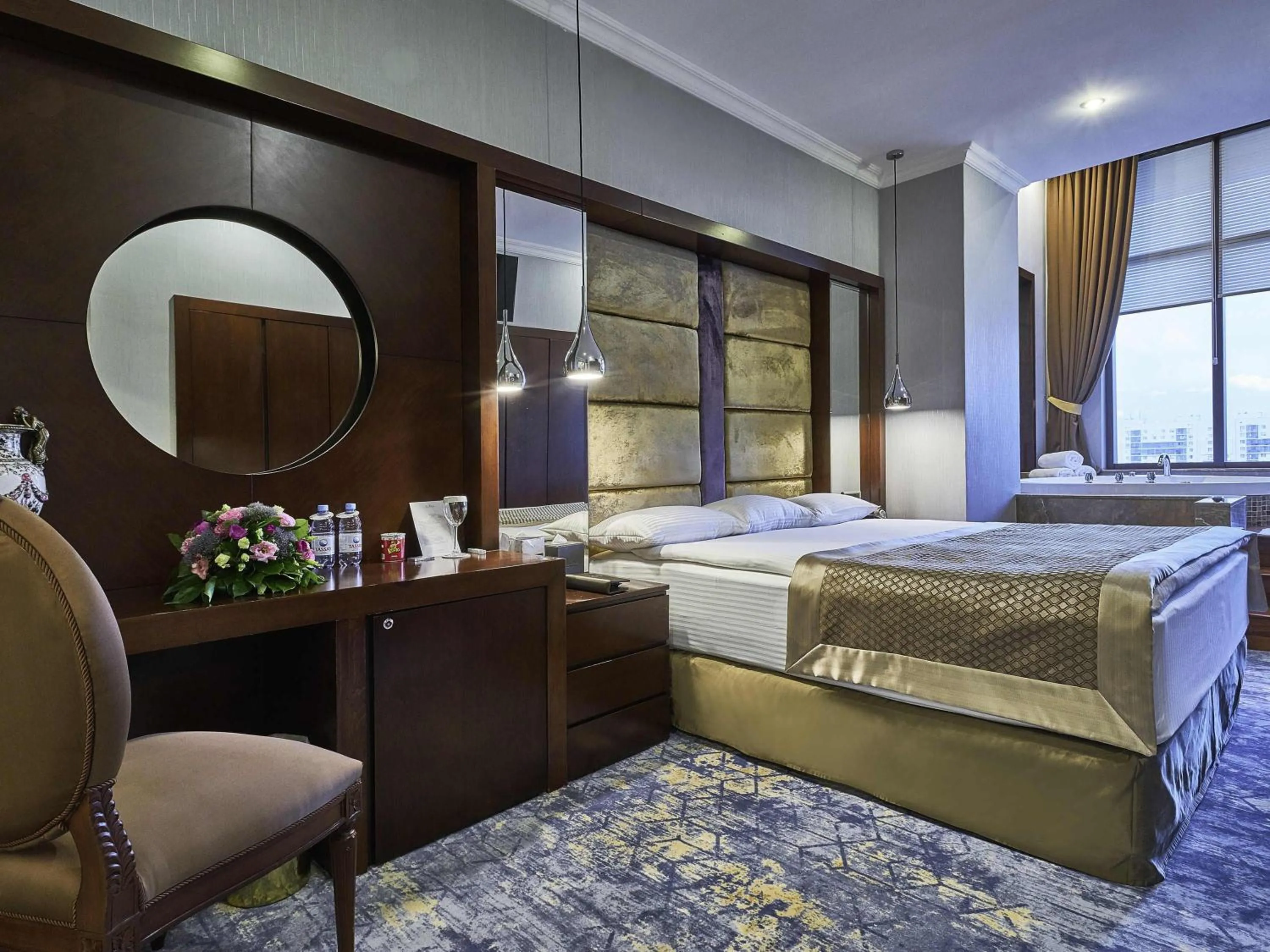 Bedroom, Bed in Rixos President Hotel Astana