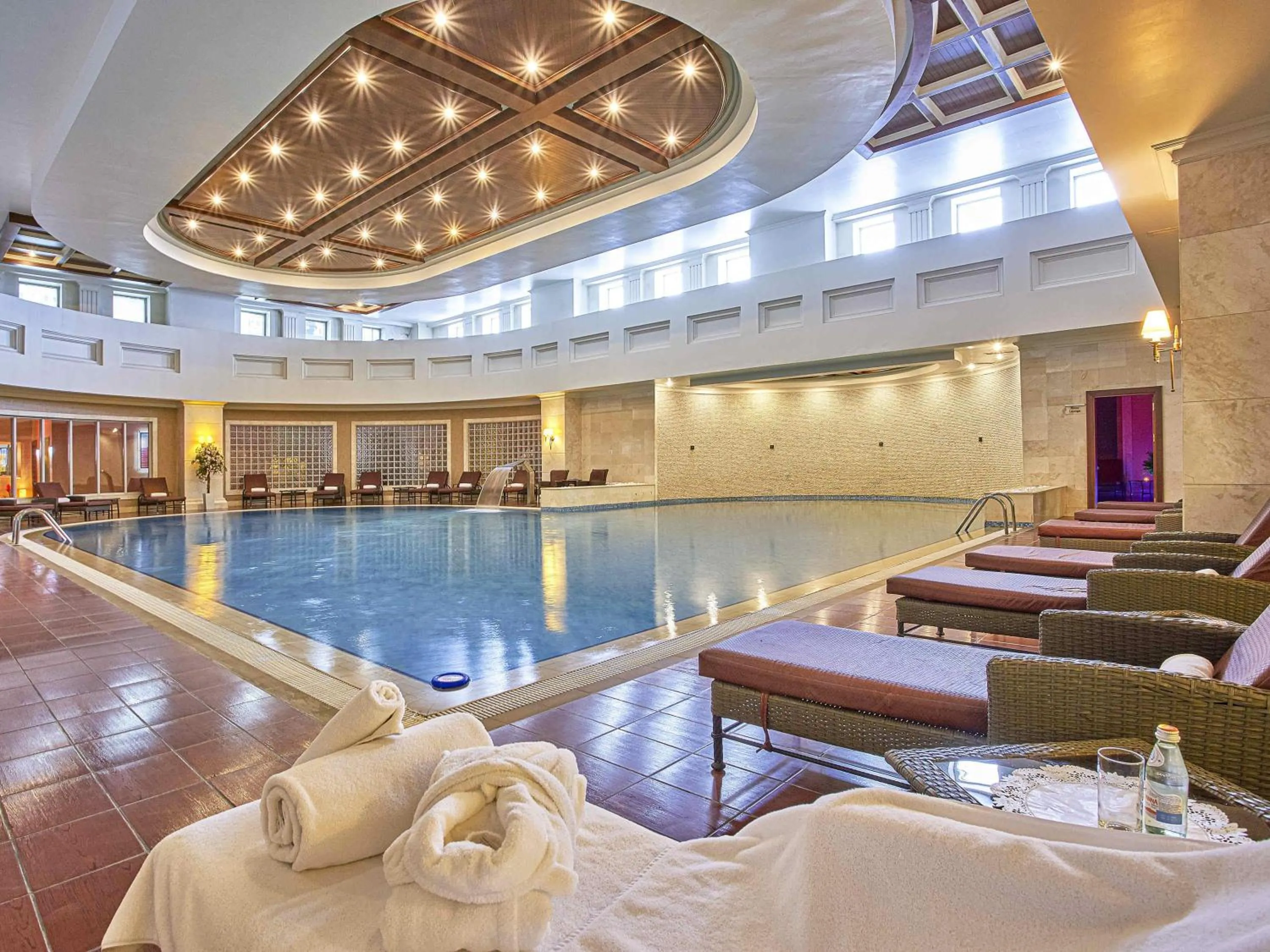 Pool view in Rixos President Hotel Astana