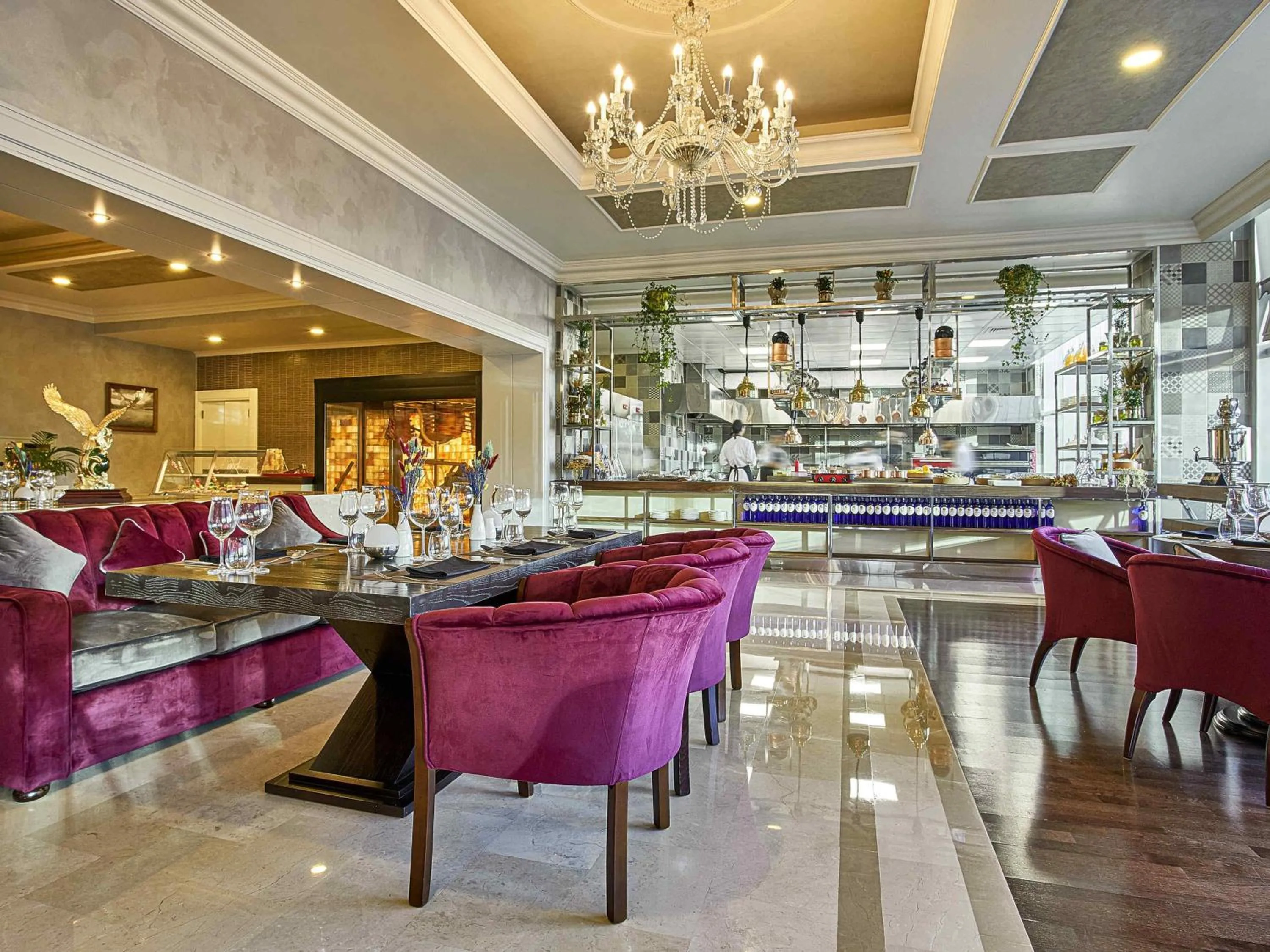 Restaurant/places to eat in Rixos President Hotel Astana