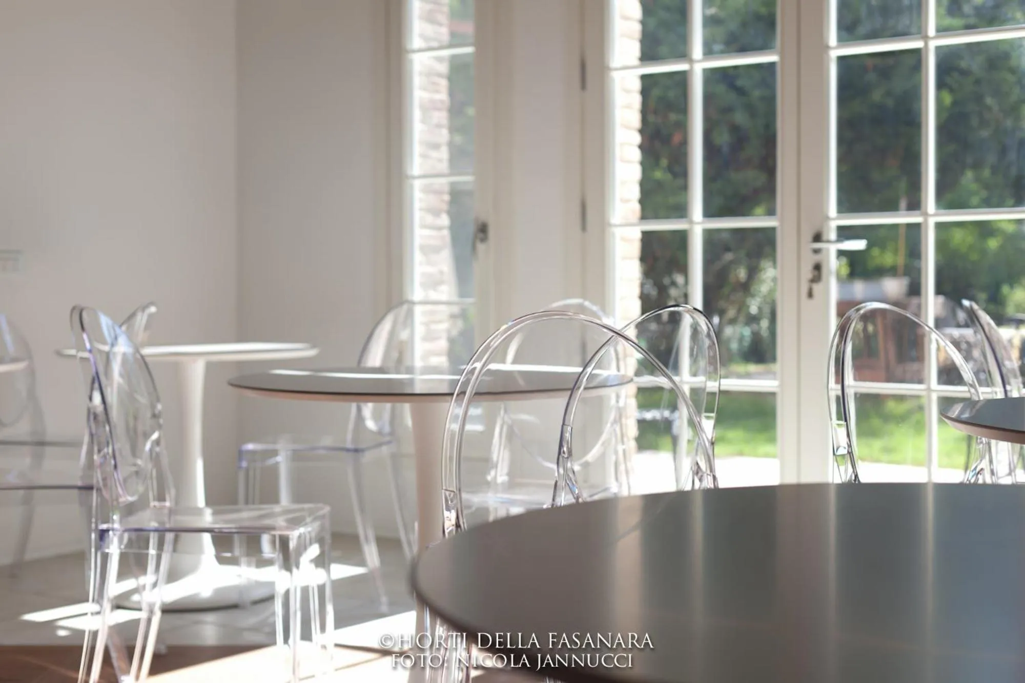 Decorative detail in Horti Della Fasanara