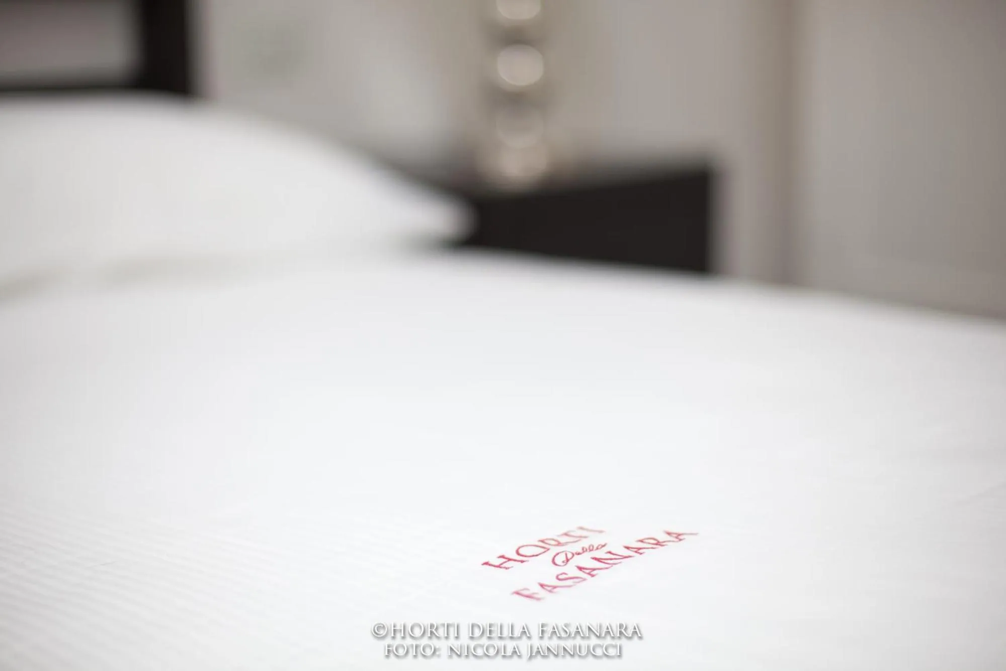 Decorative detail, Bed in Horti Della Fasanara