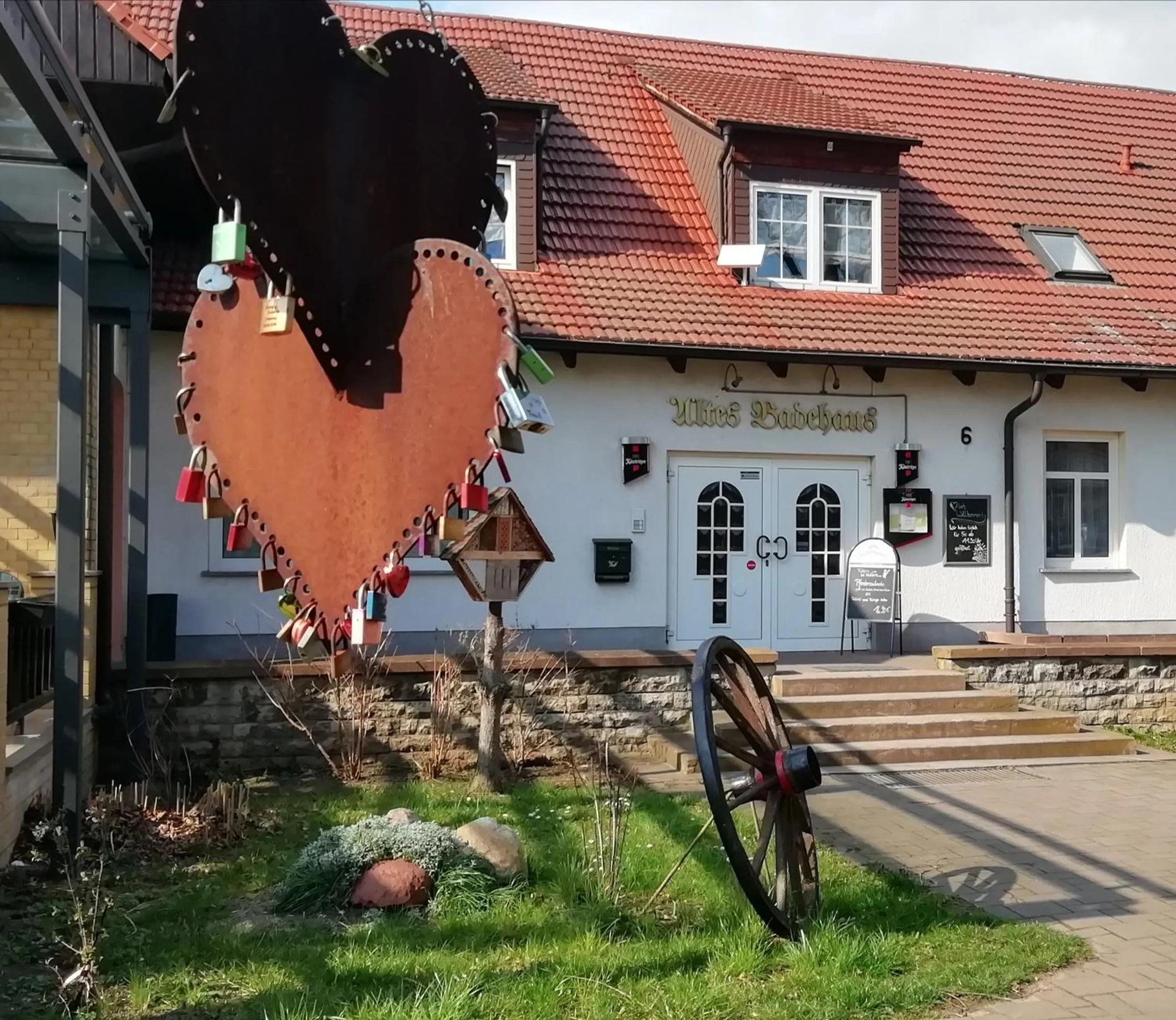 Property building in Hotel Altes Badehaus