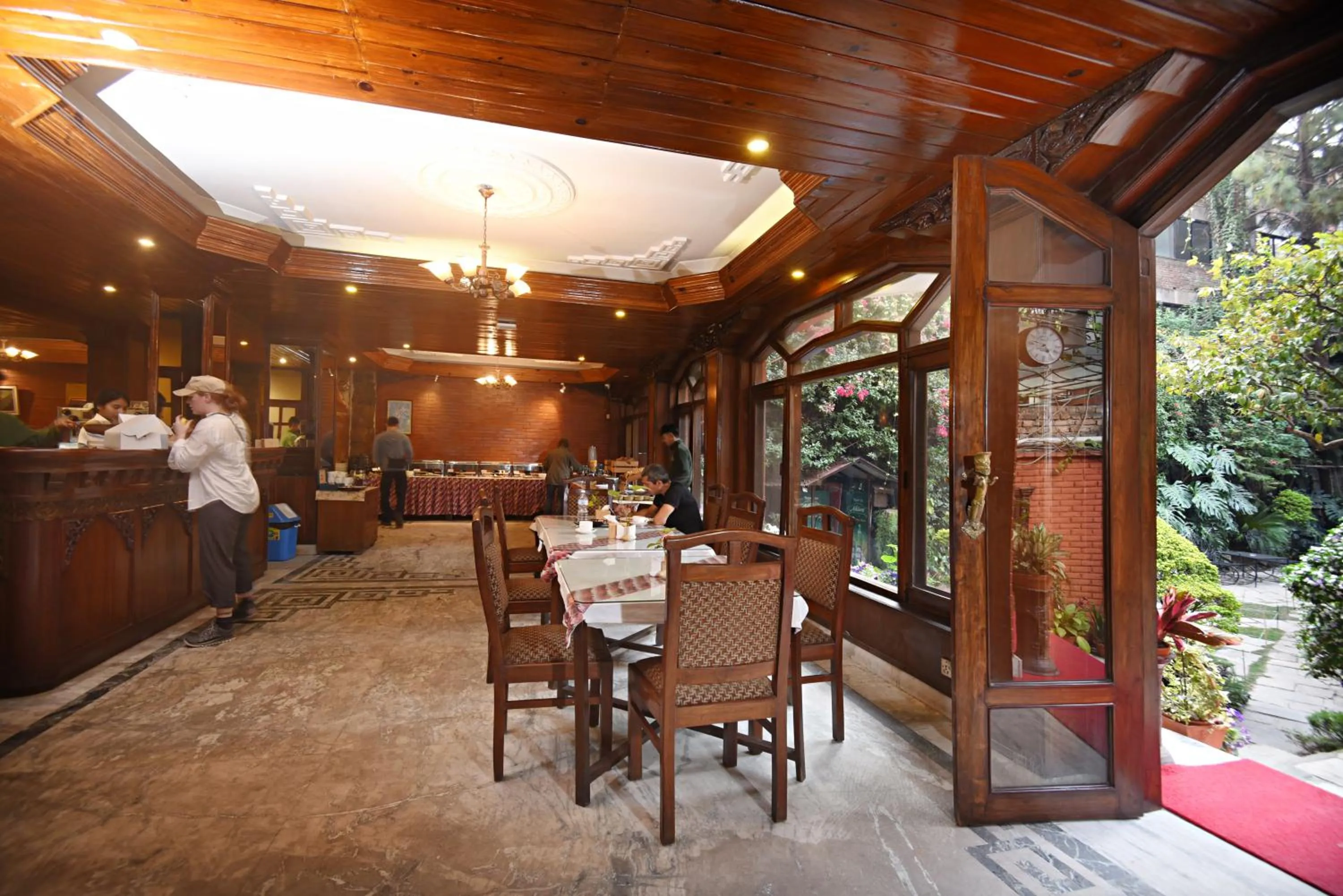 Restaurant/places to eat in Nirvana Boutique Hotel