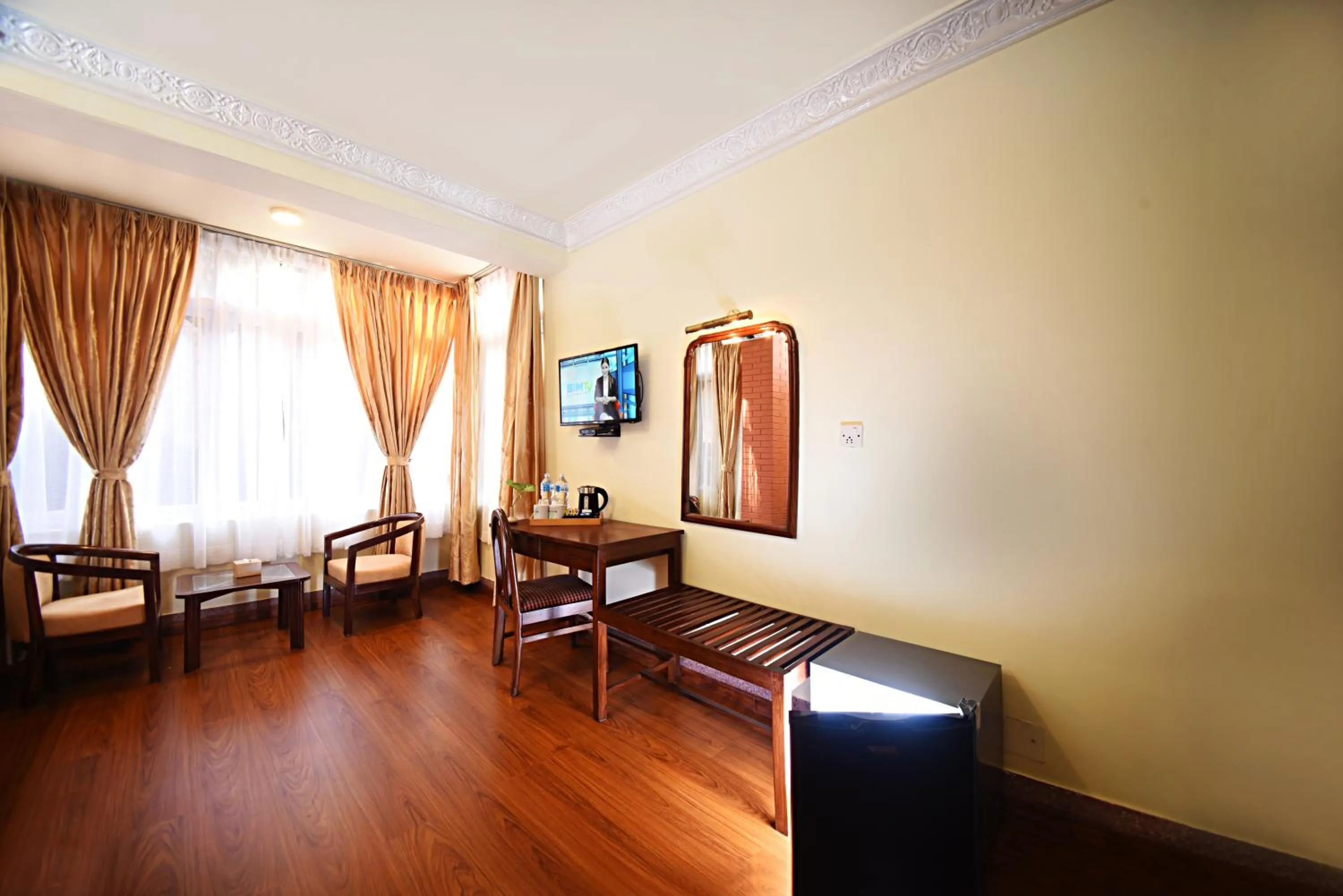 TV and multimedia in Nirvana Boutique Hotel