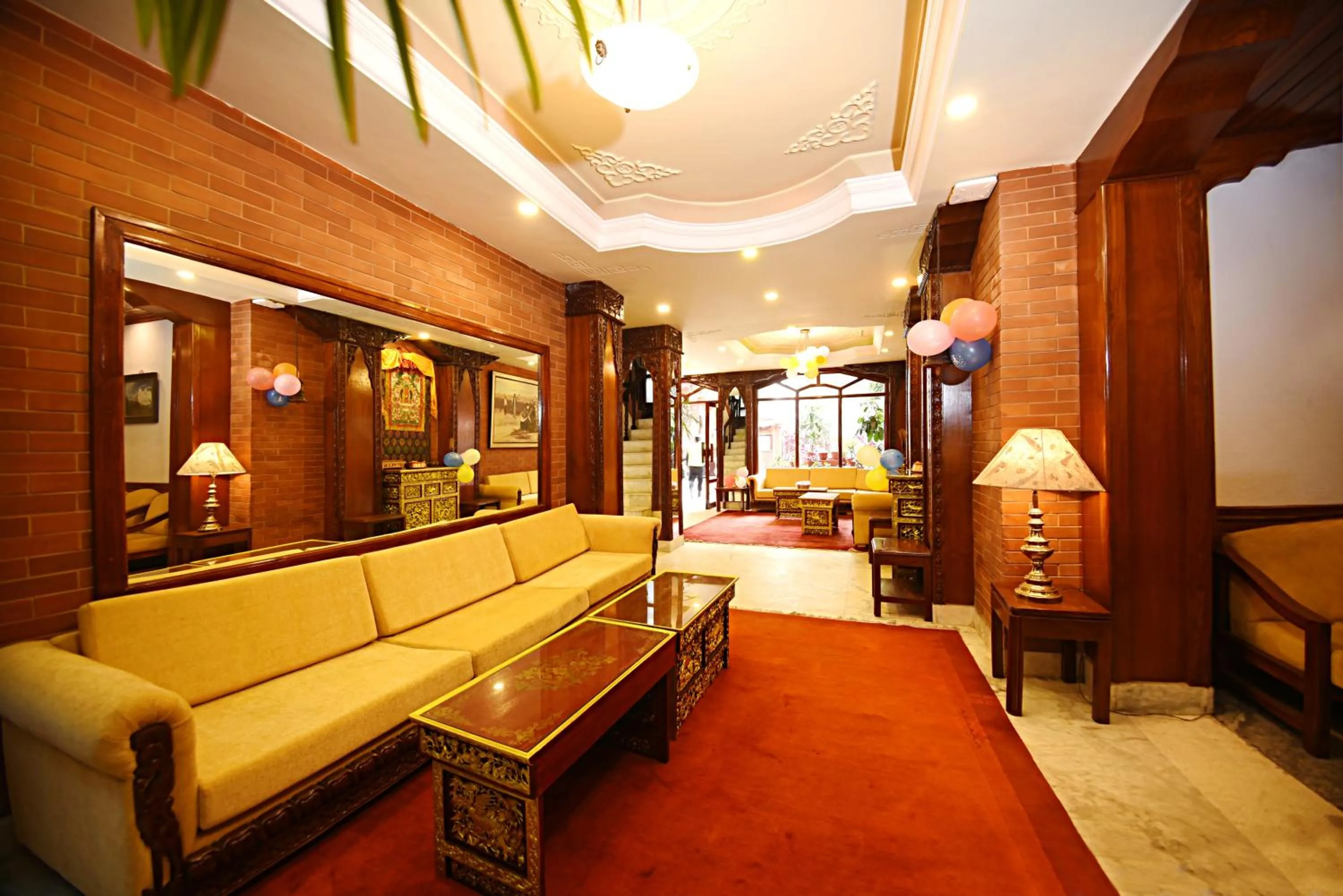 Lobby or reception in Nirvana Boutique Hotel