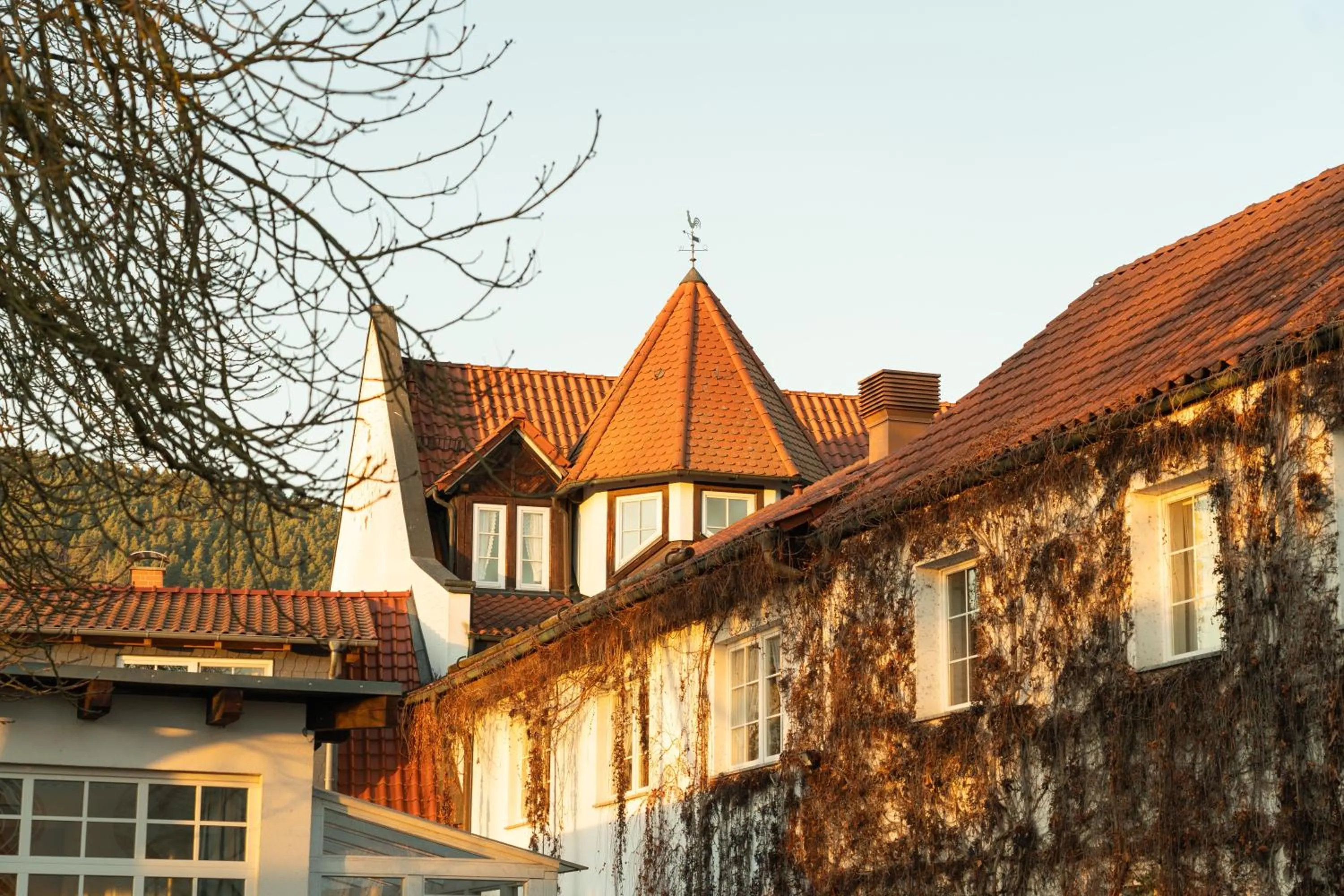 Property building in Landhotel & Restaurant Kains Hof