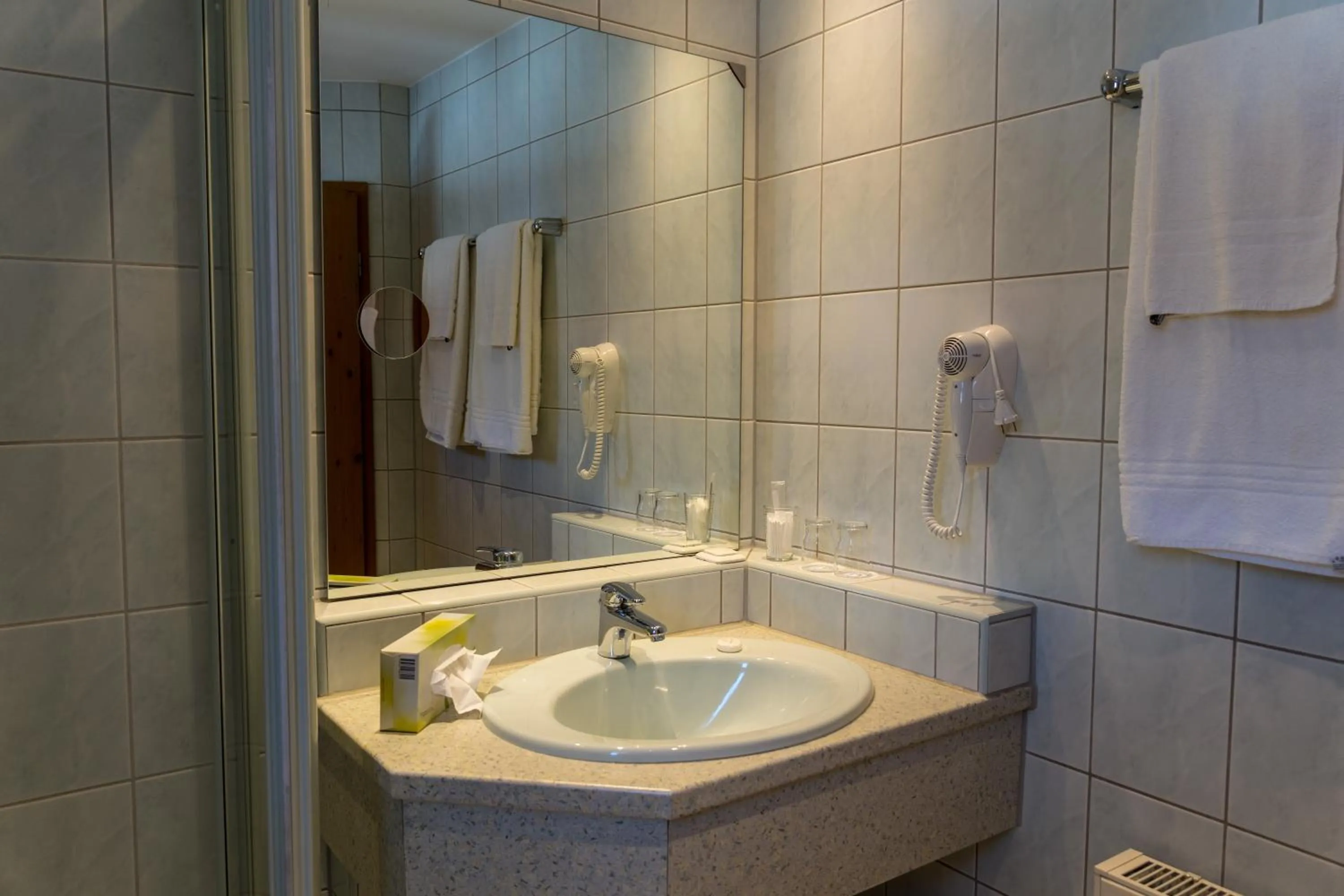 Bathroom in Landhotel & Restaurant Kains Hof