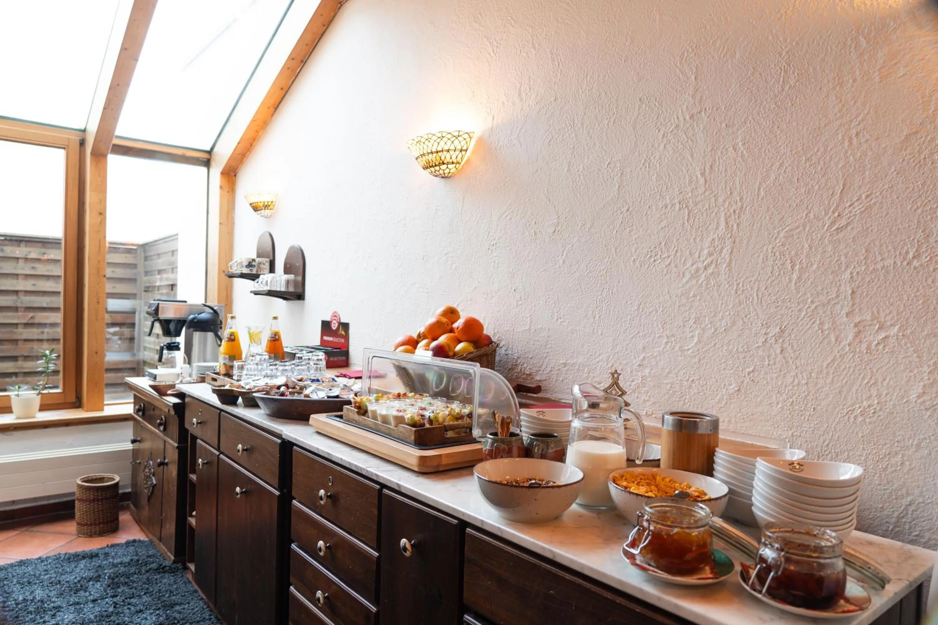 Breakfast in Landhotel & Restaurant Kains Hof