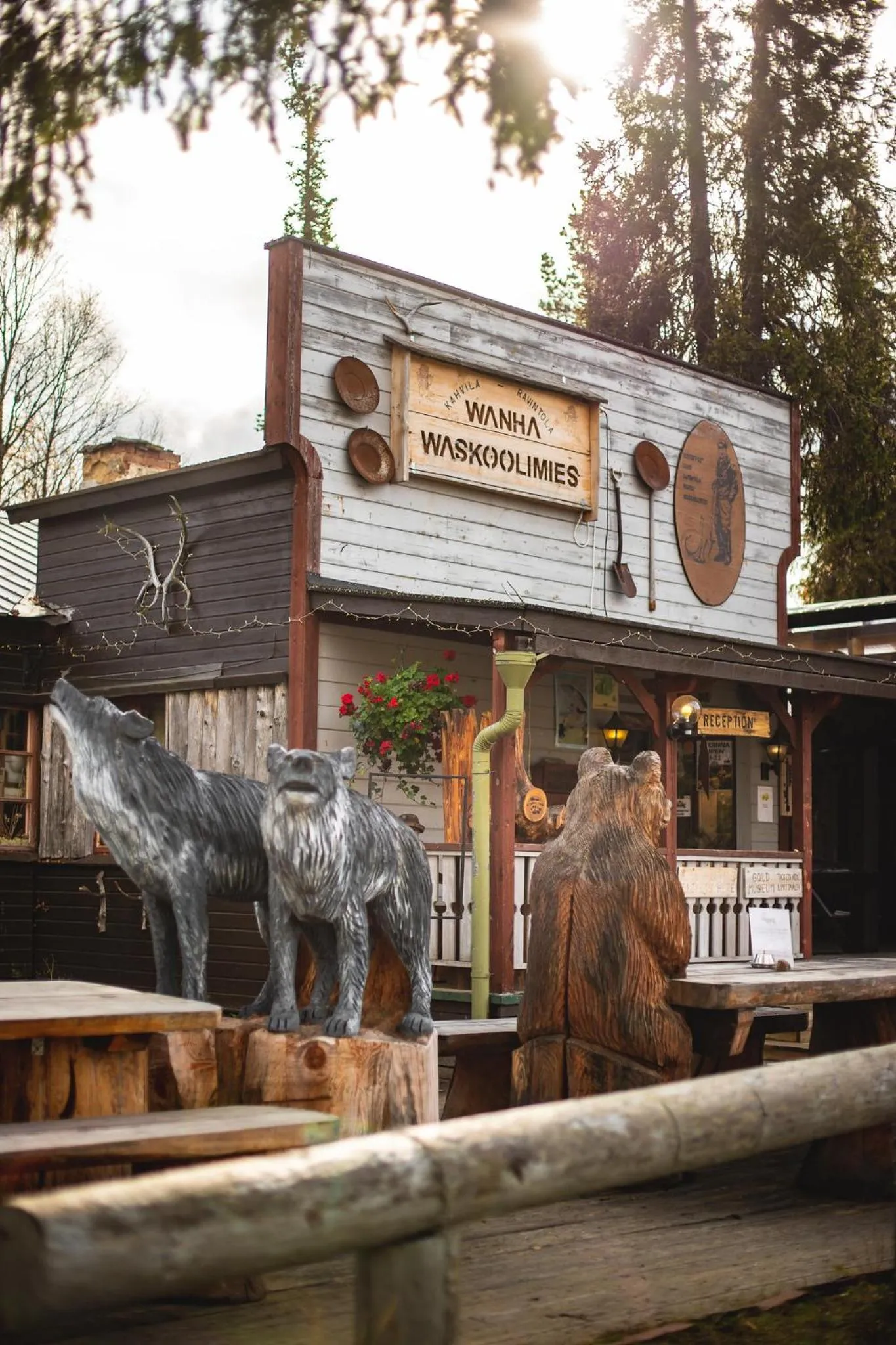 Property building in Tankavaara Gold Village