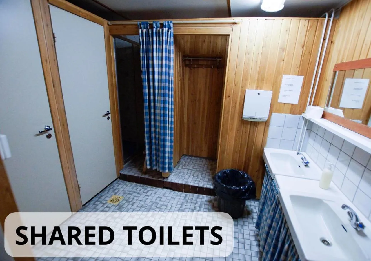 Bathroom in Tankavaara Gold Village