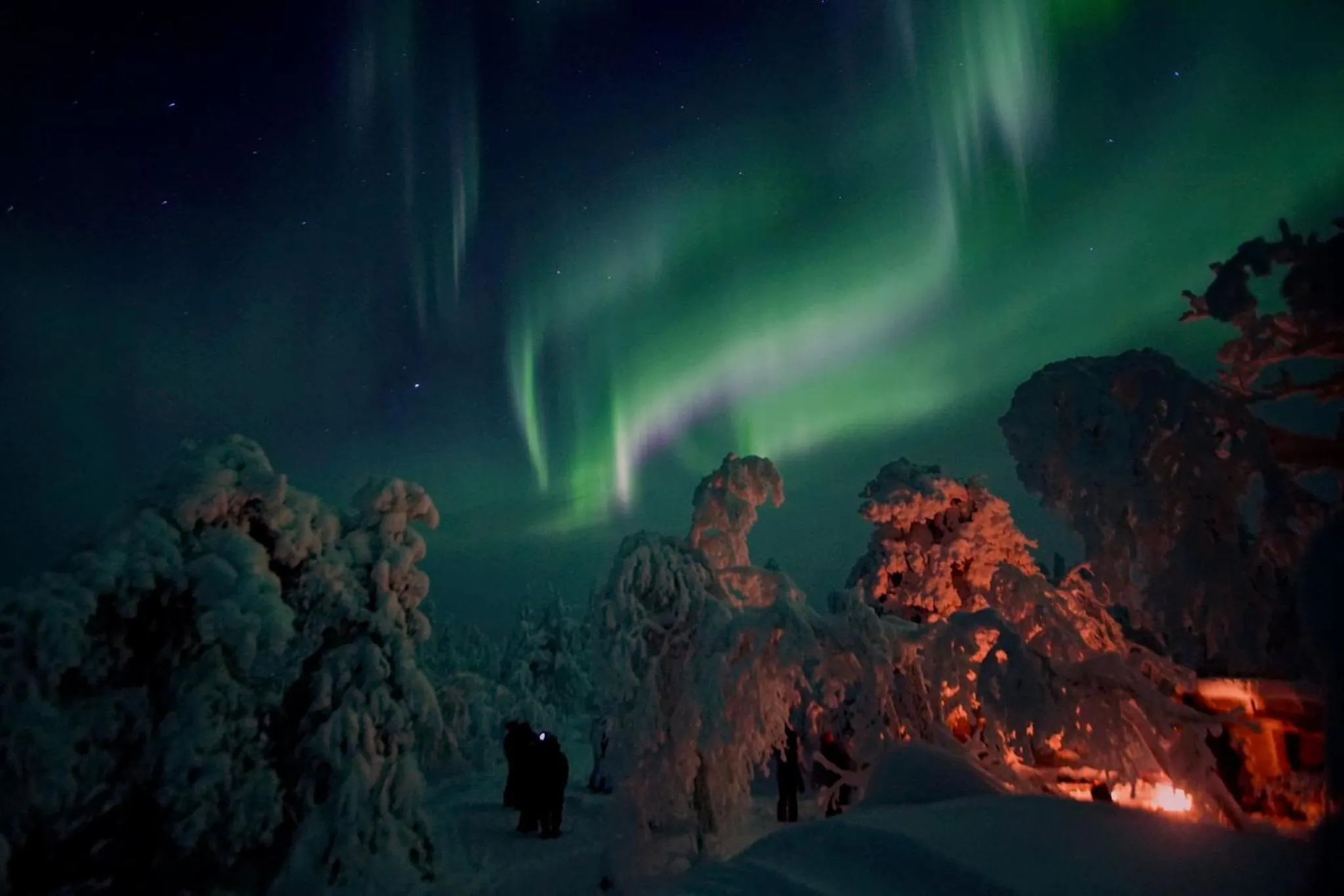 Nearby landmark in Tankavaara Gold Village