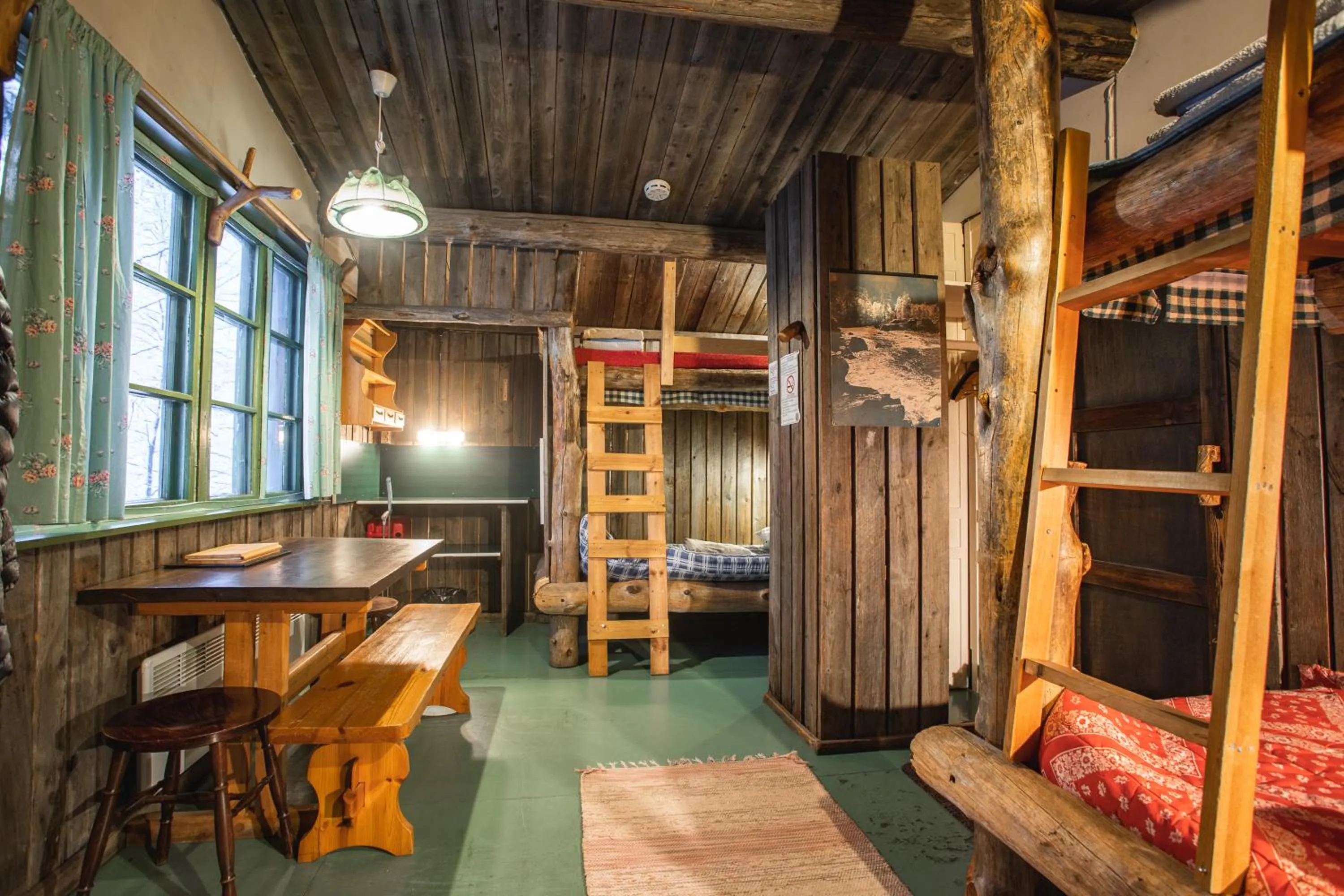 Photo of the whole room in Tankavaara Gold Village