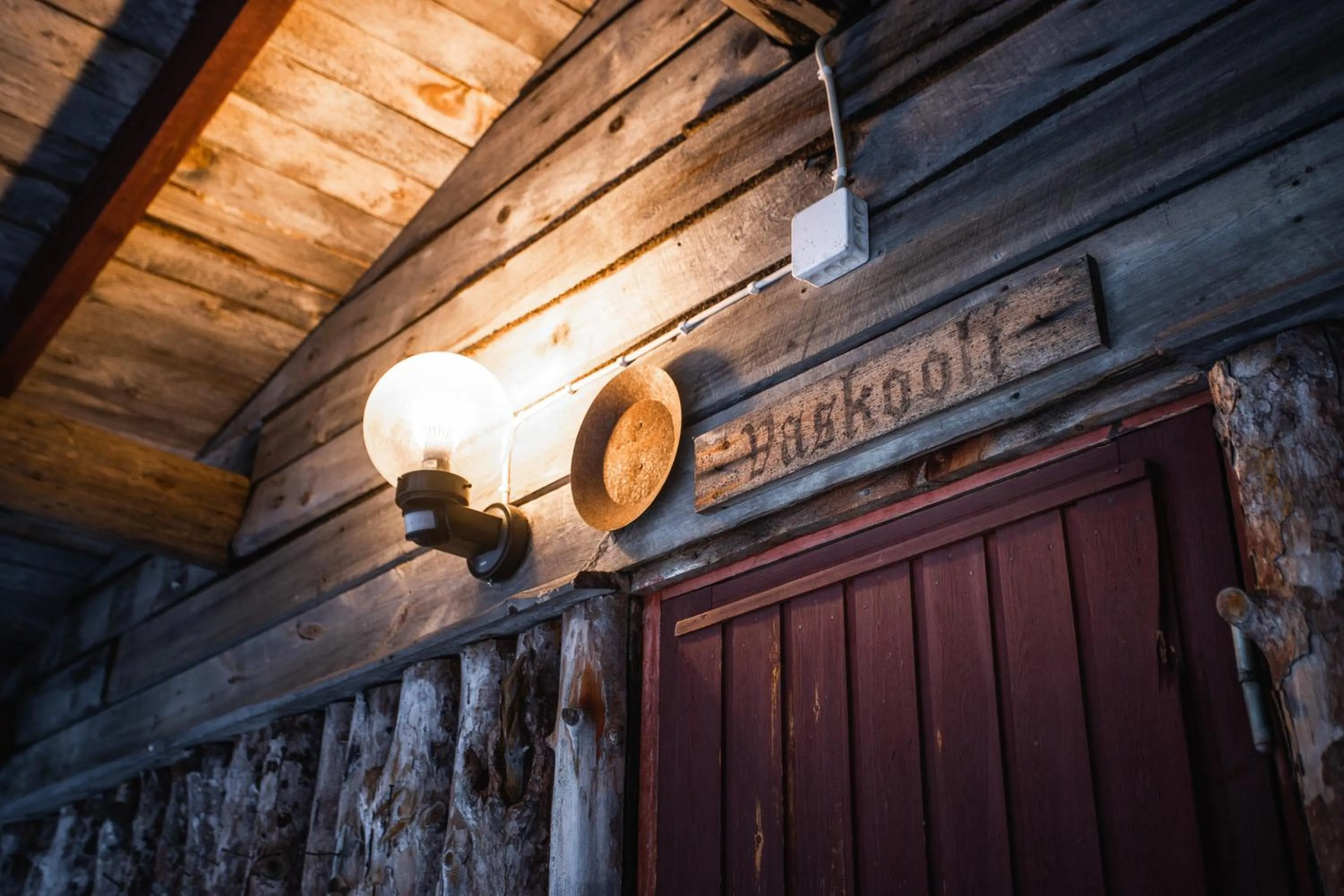 Facade/entrance in Tankavaara Gold Village