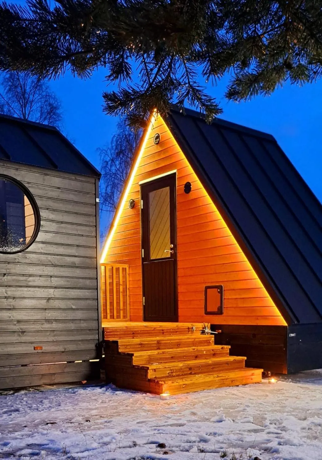 Property building in Tankavaara Gold Village