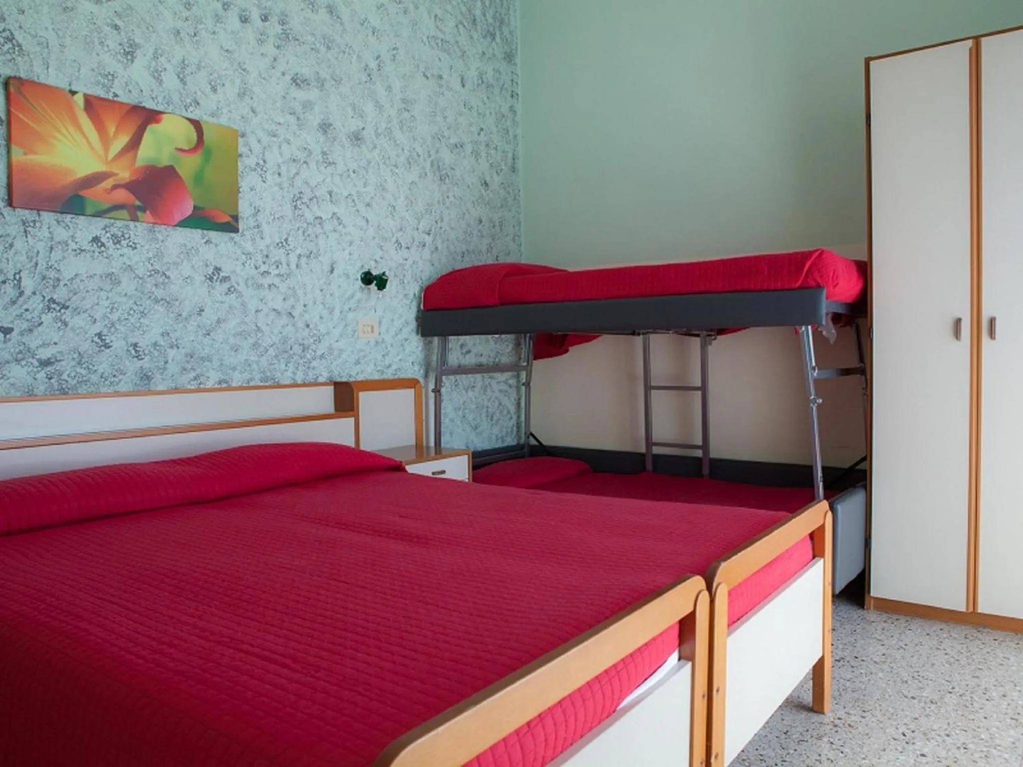 Photo of the whole room, Bed in Hotel Ausonia B&B RiMiNi