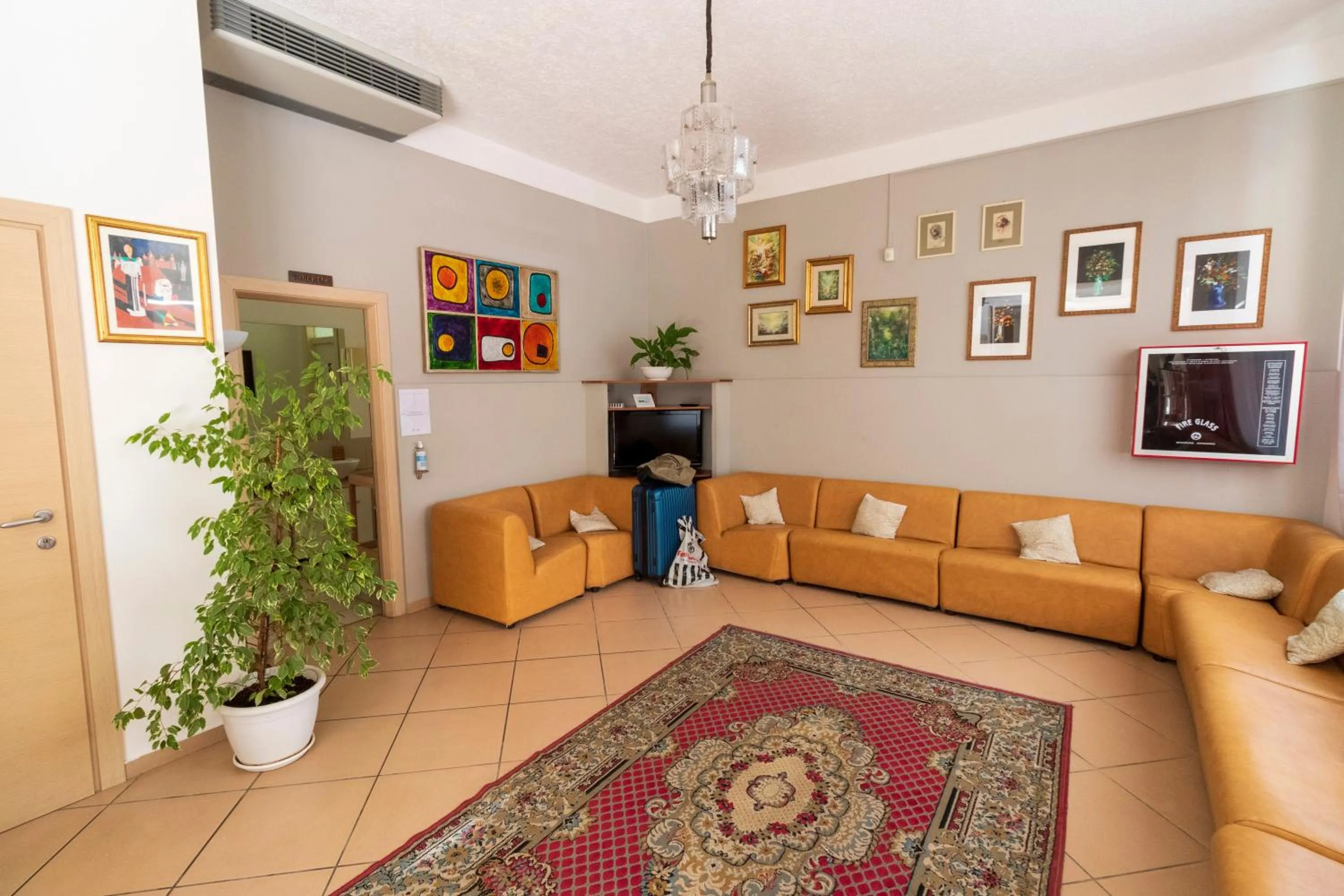 Lobby or reception in Hotel Ausonia B&B RiMiNi