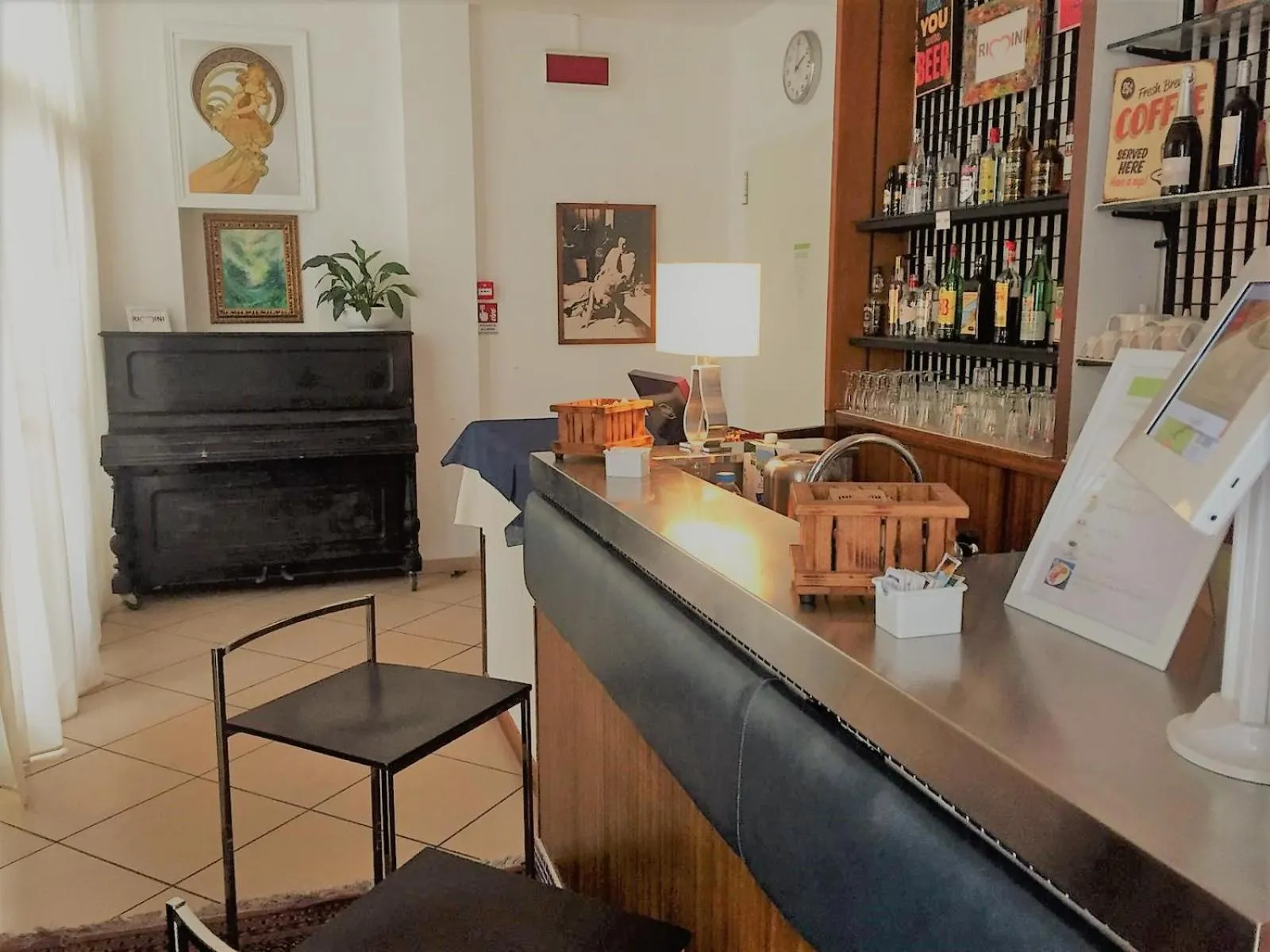 Lounge or bar in Hotel Ausonia B&B RiMiNi