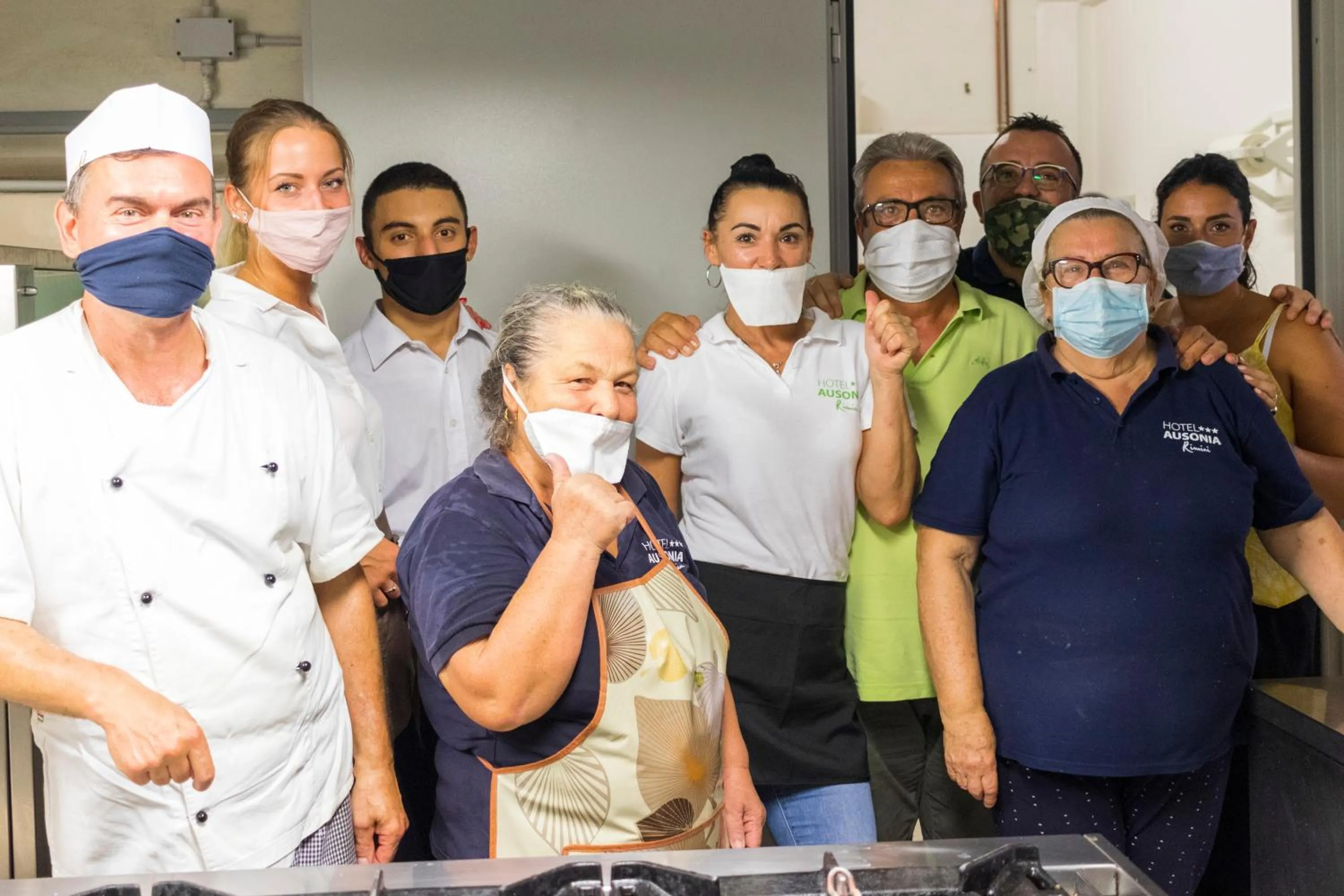 Staff in Hotel Ausonia B&B RiMiNi