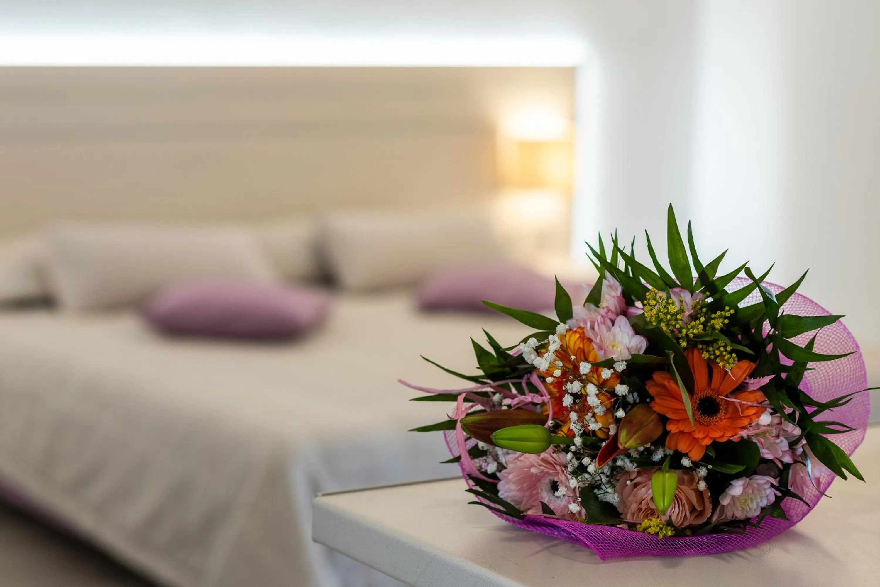 Bedroom, Bed in Terinikos Sunny Garden Hotel & Junior Suites New Renovation 2025