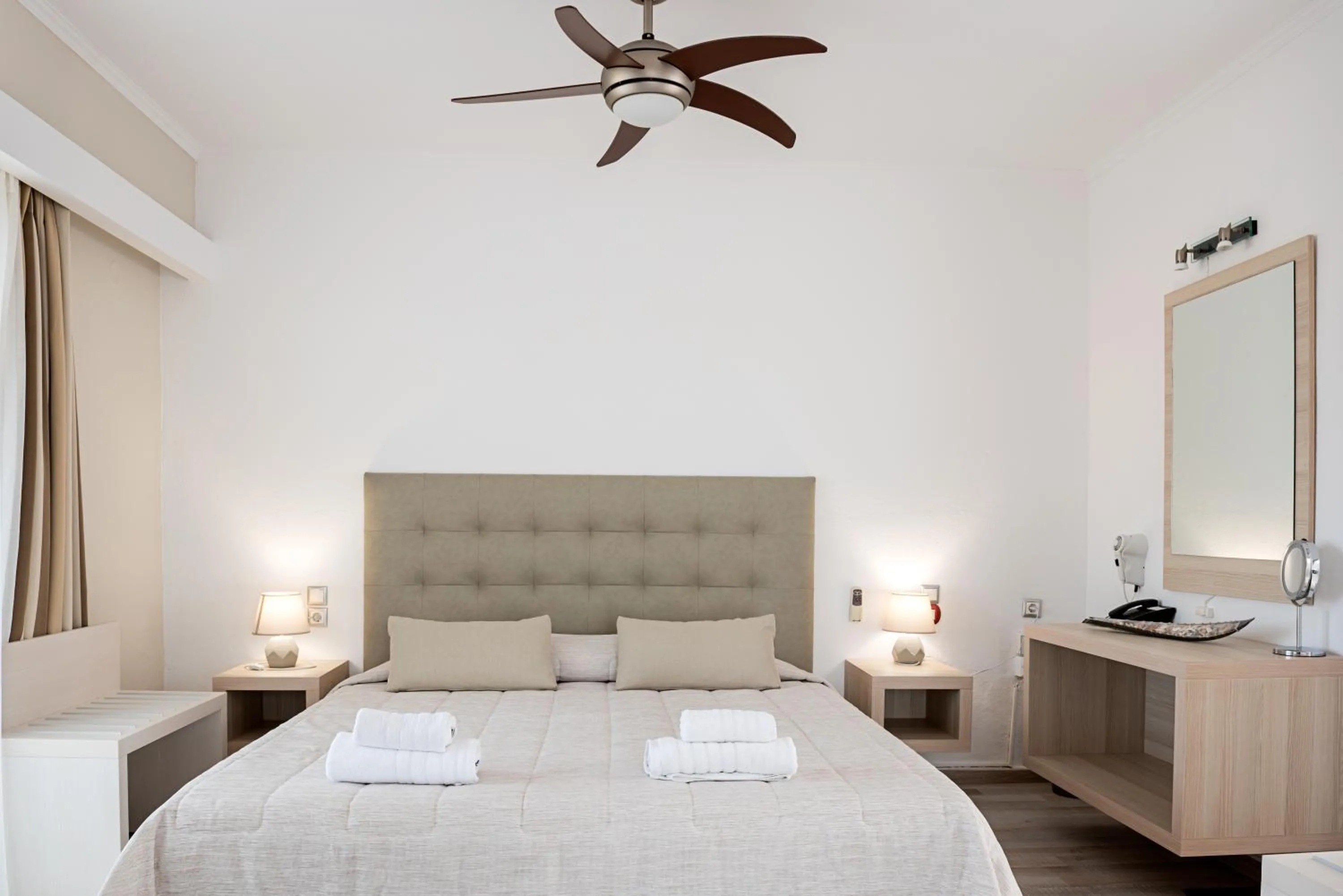 Bed in Terinikos Sunny Garden Hotel & Junior Suites New Renovation 2025