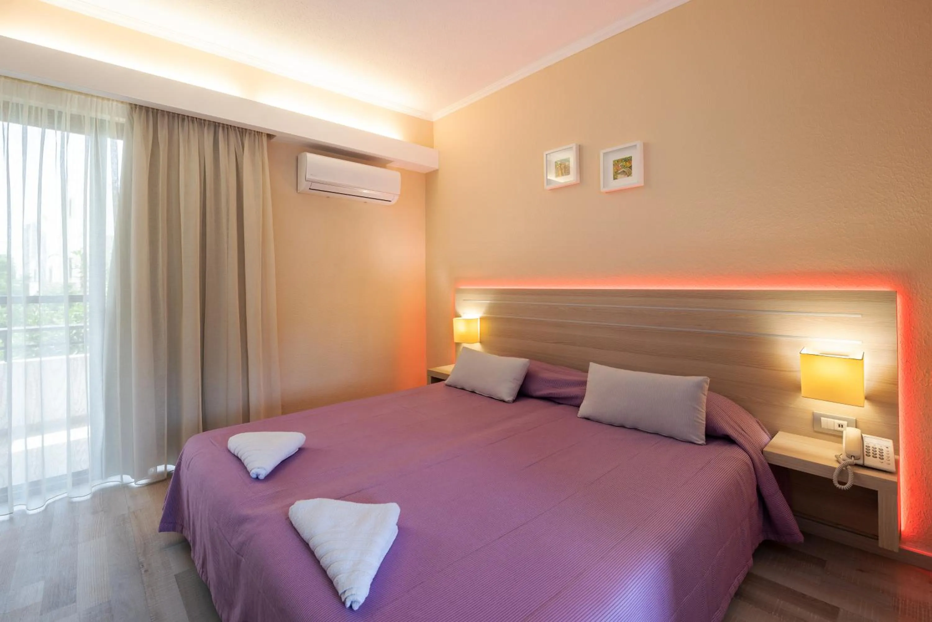 Bed in Terinikos Sunny Garden Hotel & Junior Suites New Renovation 2025
