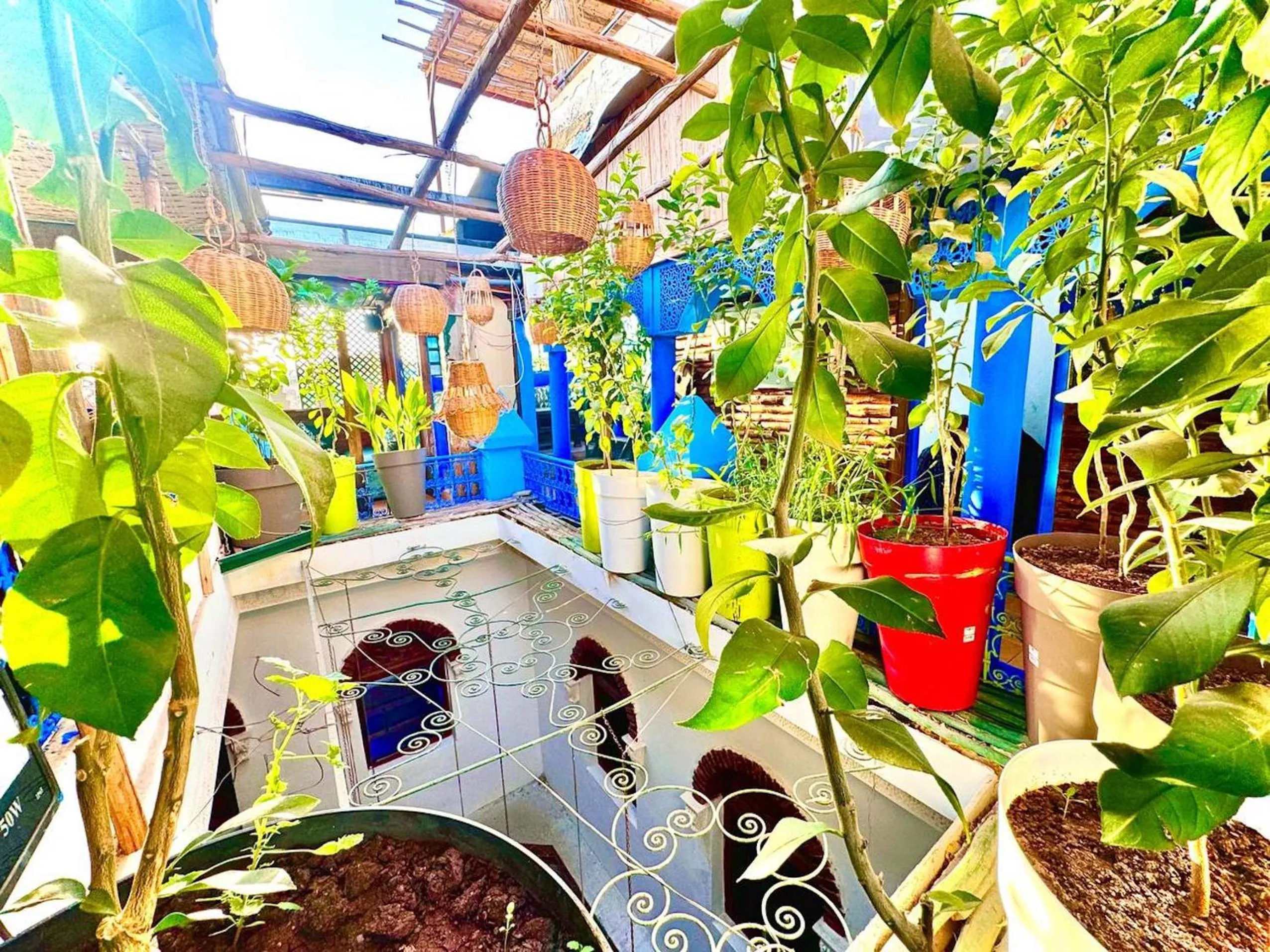 Balcony/Terrace in Riad Verus
