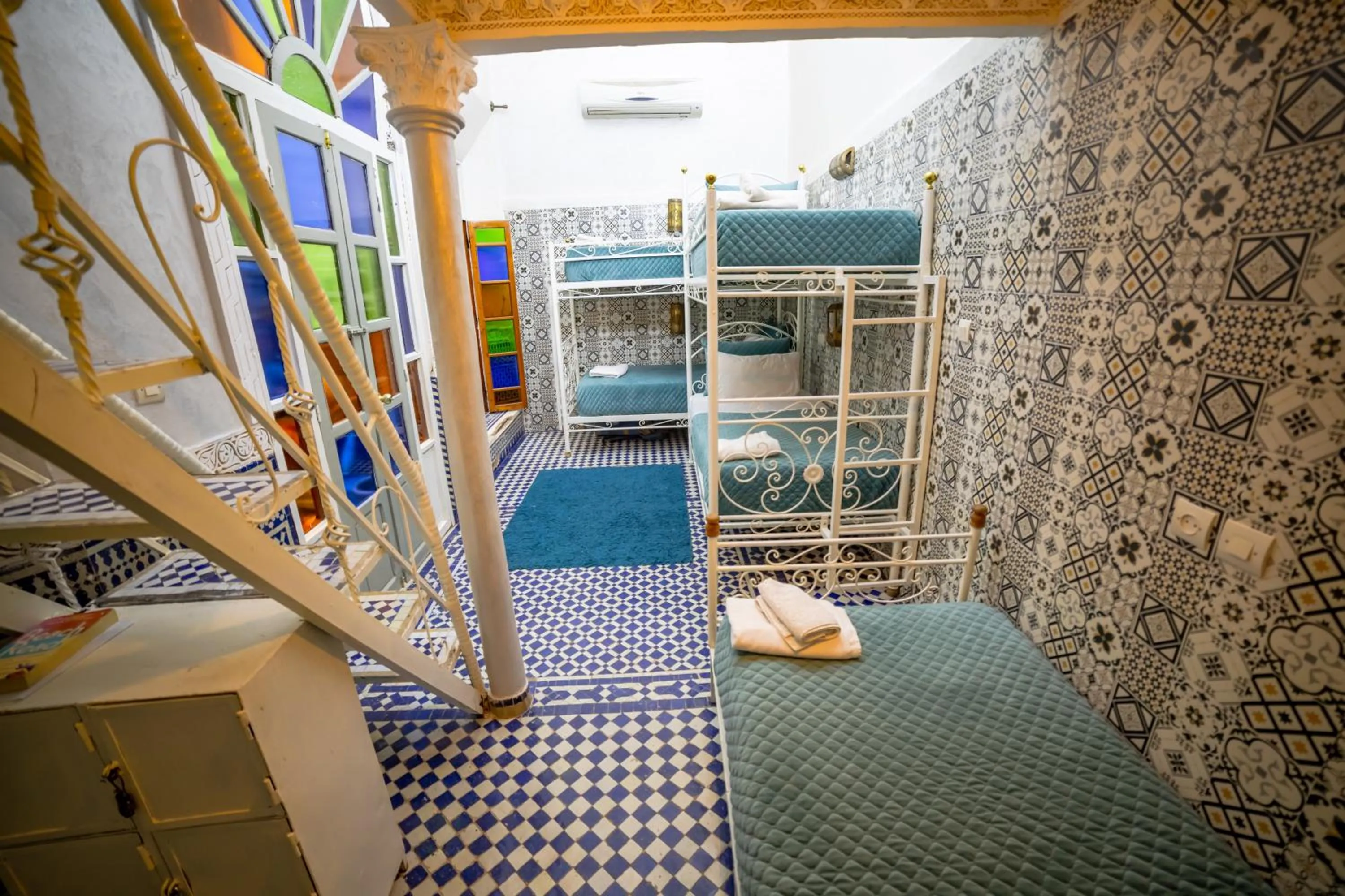 Bed in Riad Verus