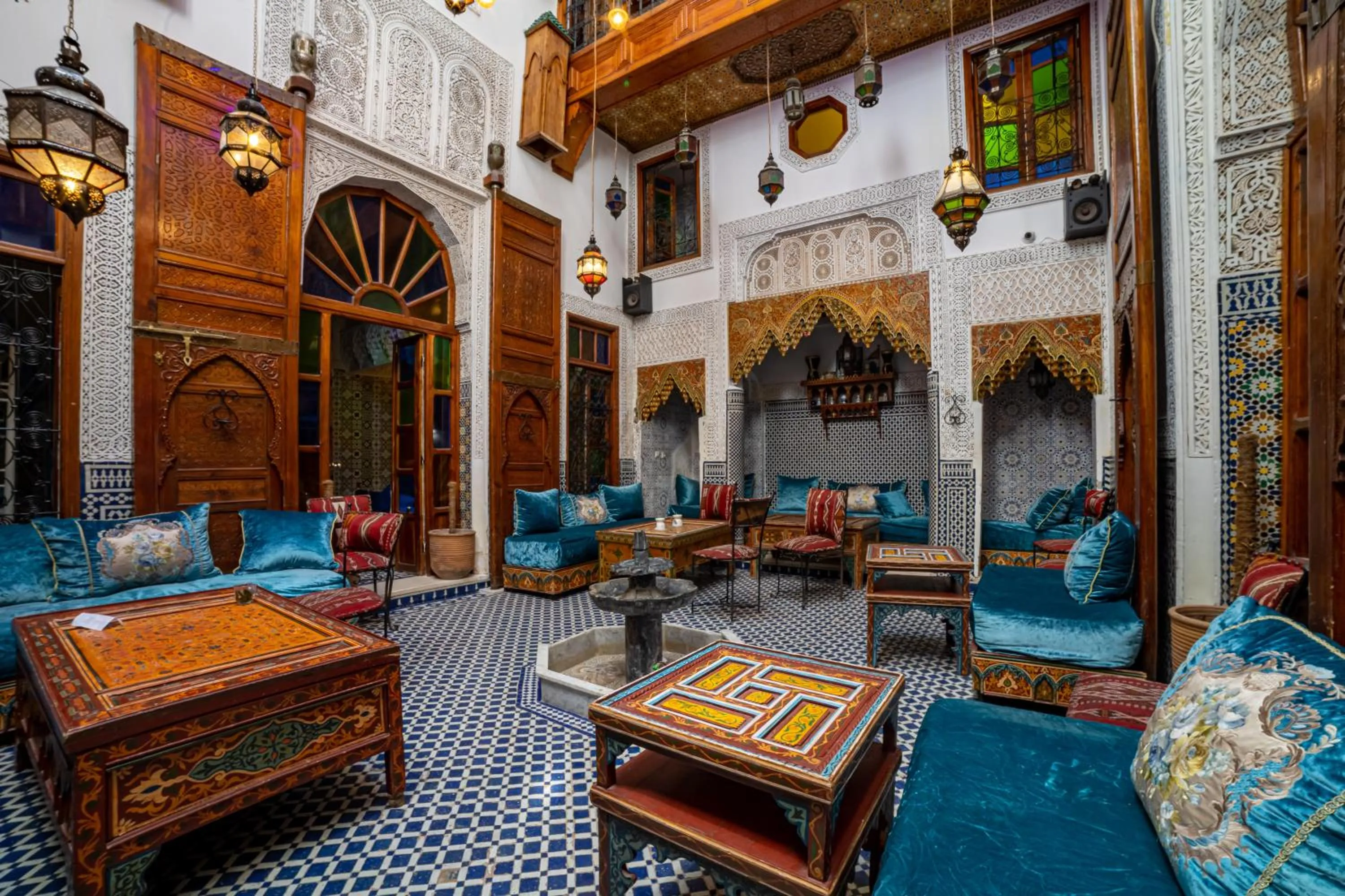 Patio in Riad Verus