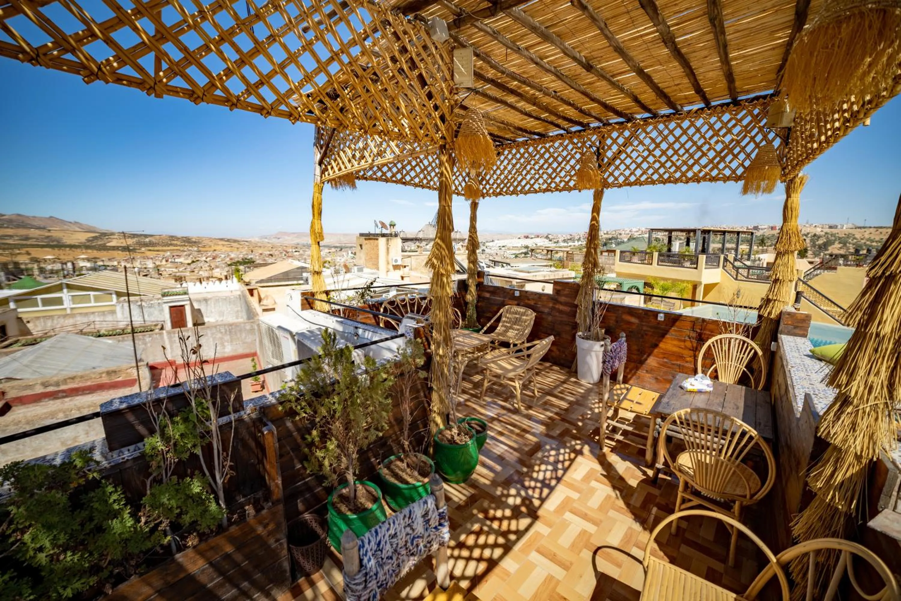 Balcony/Terrace in Riad Verus