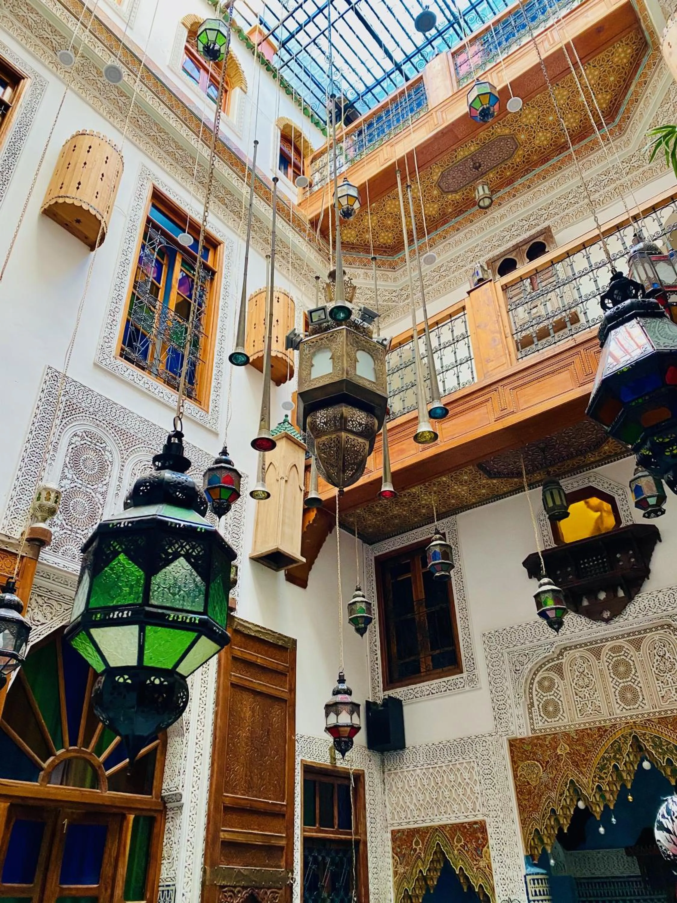 Patio in Riad Verus