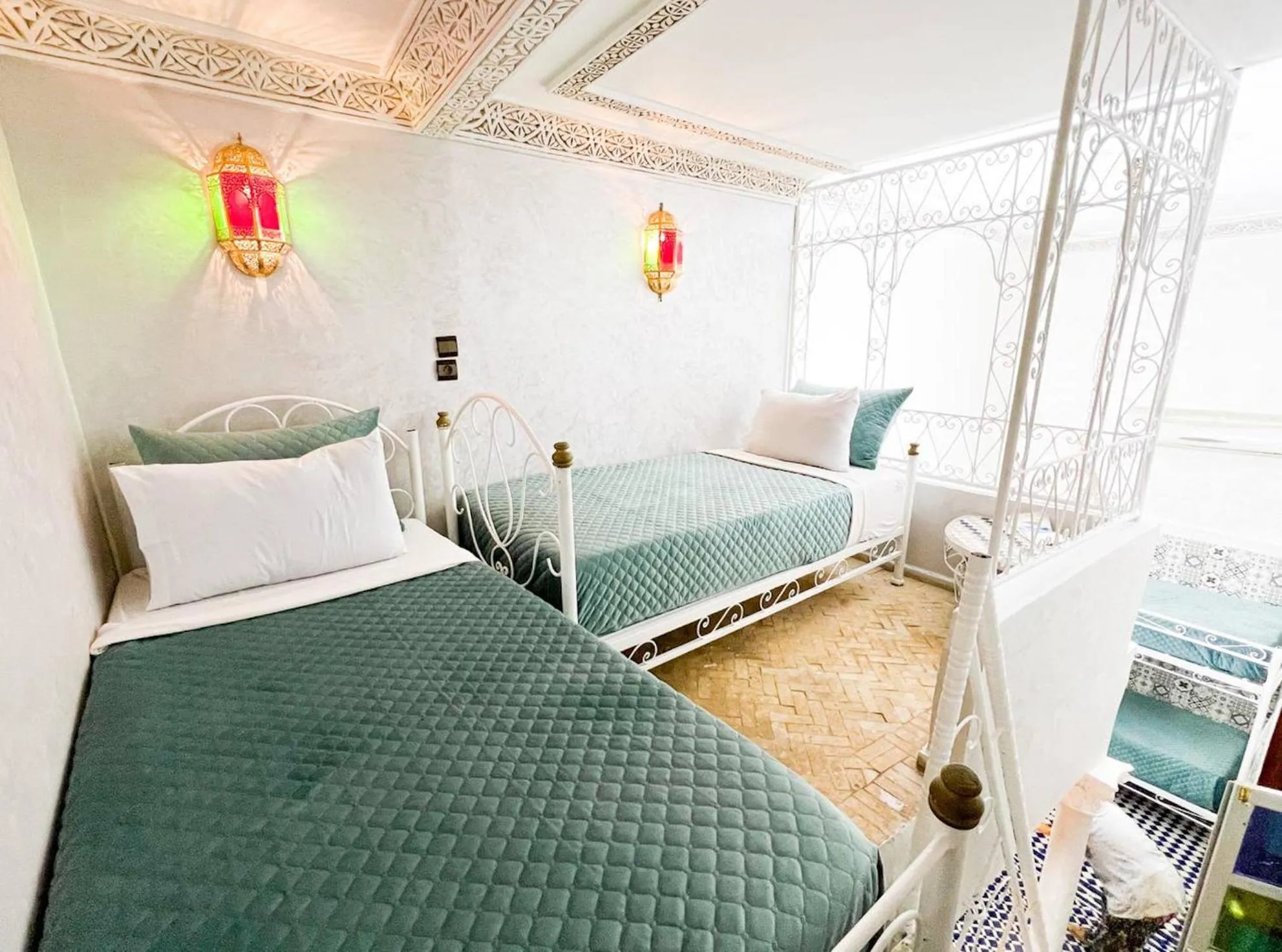 Bed in Riad Verus