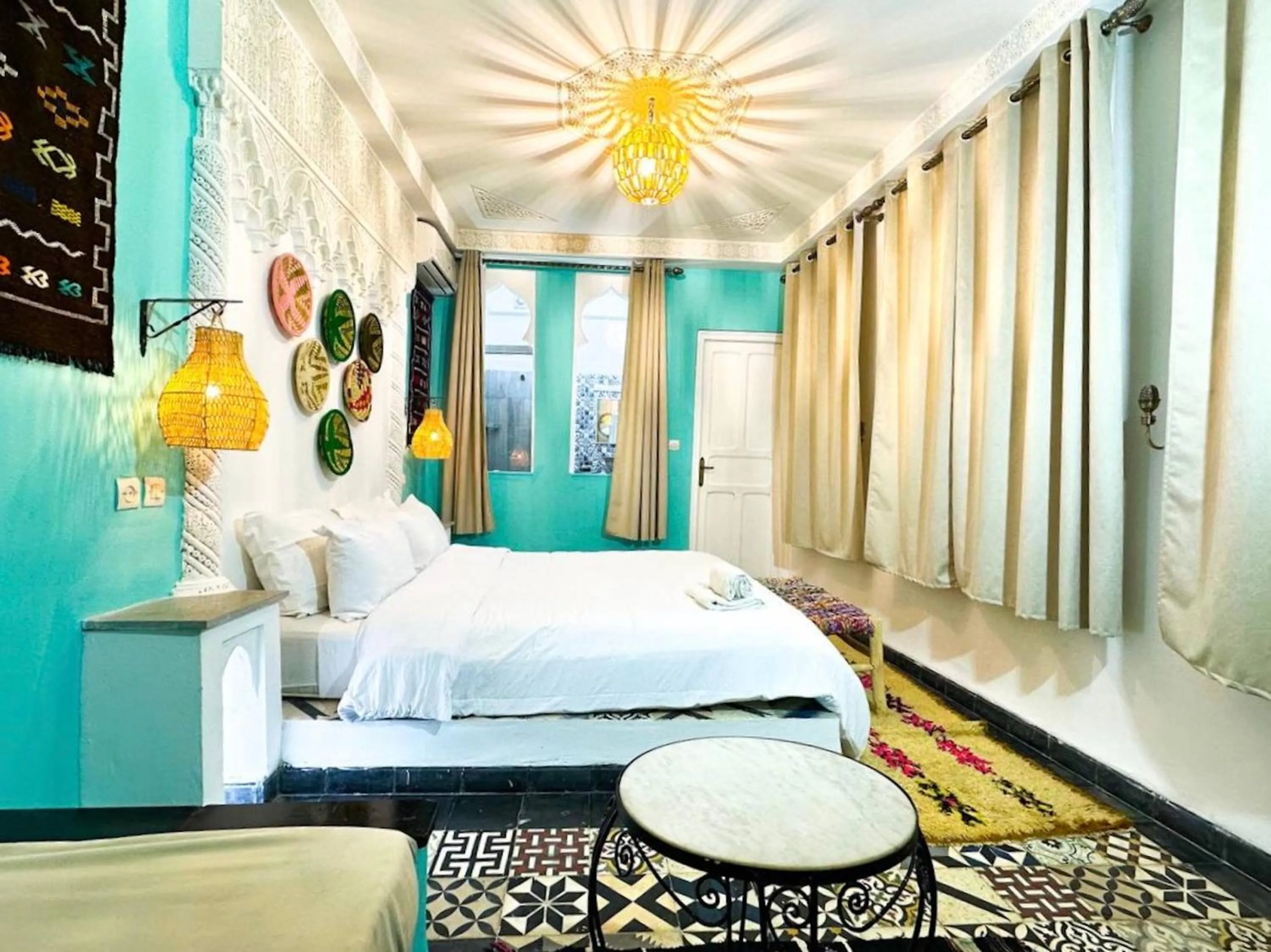 Bed in Riad Verus