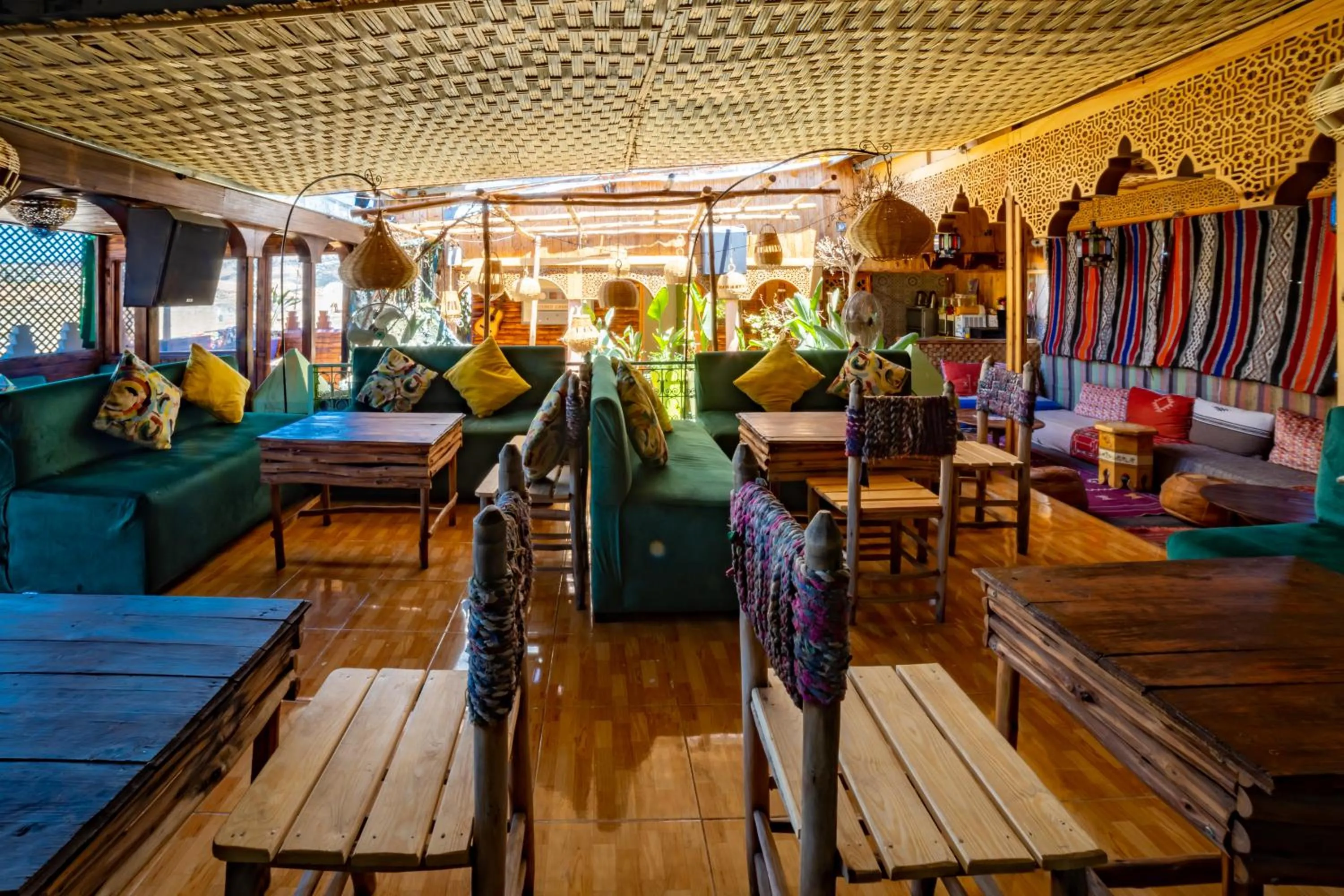 Dining area in Riad Verus
