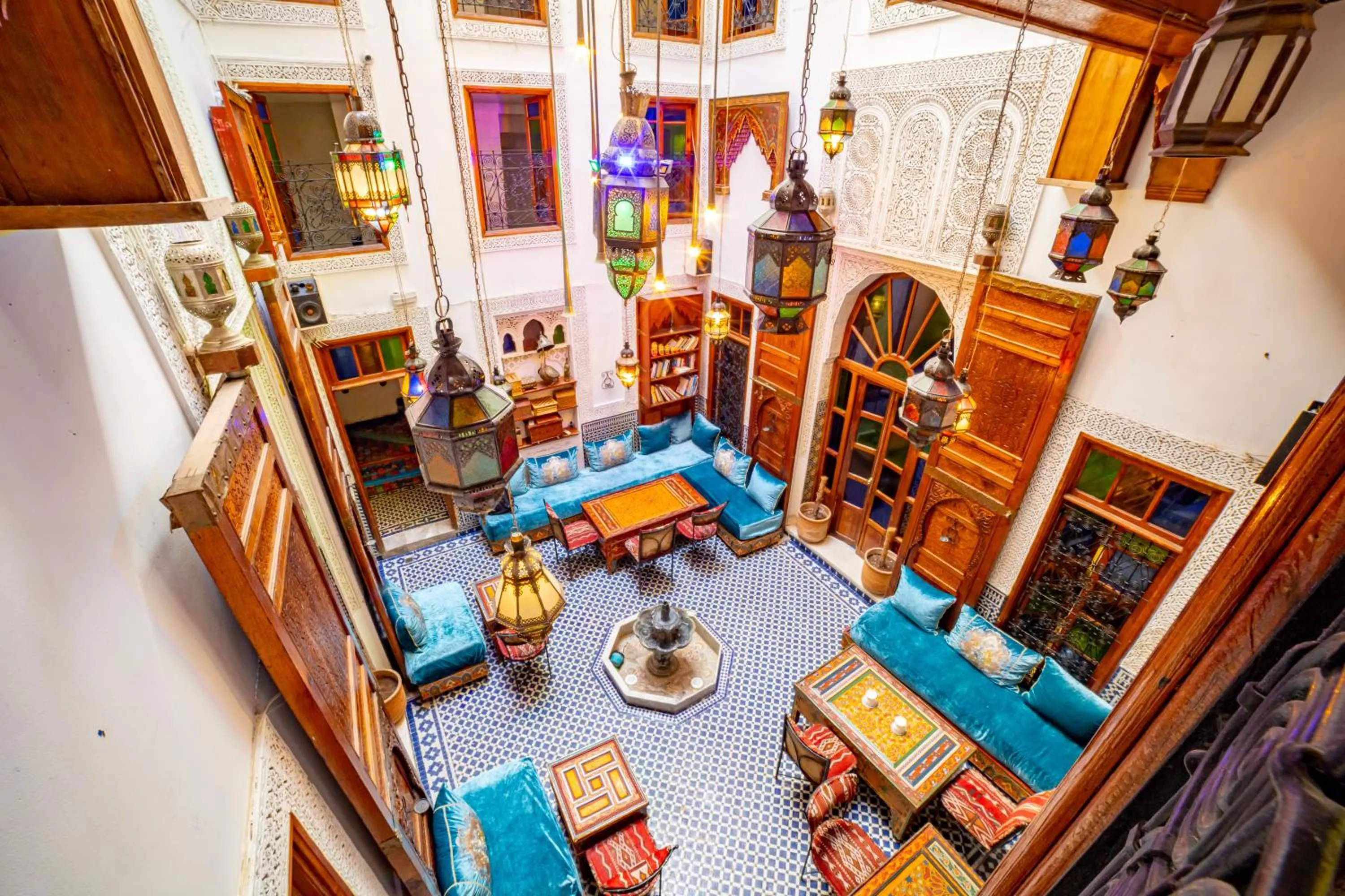 Patio in Riad Verus