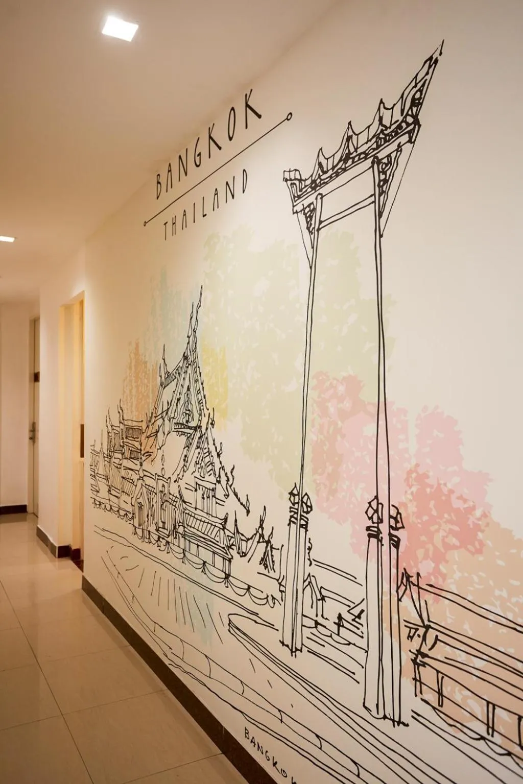 Floor plan in Studio Asoke