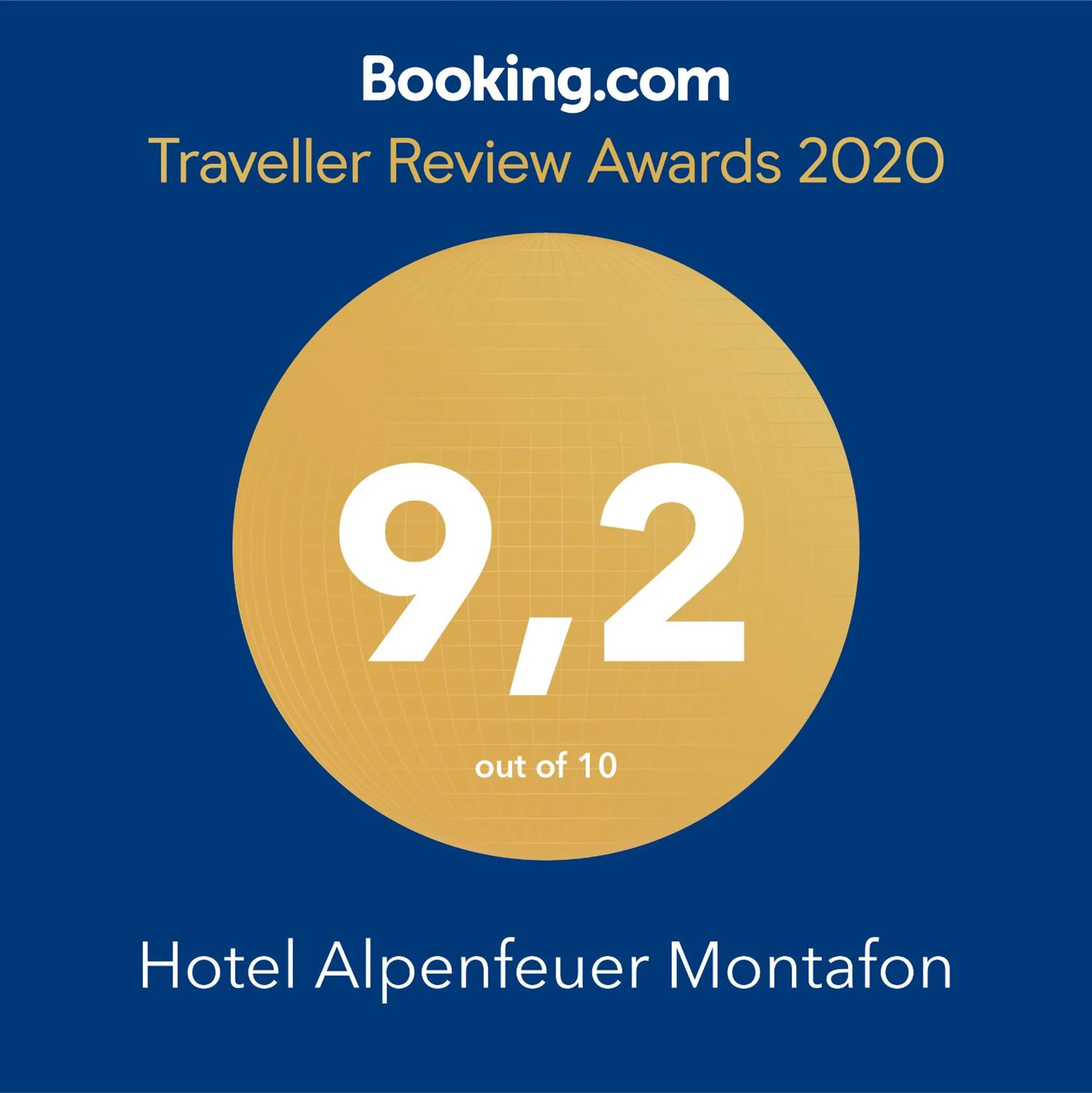 Logo/Certificate/Sign in Hotel Alpenfeuer Montafon