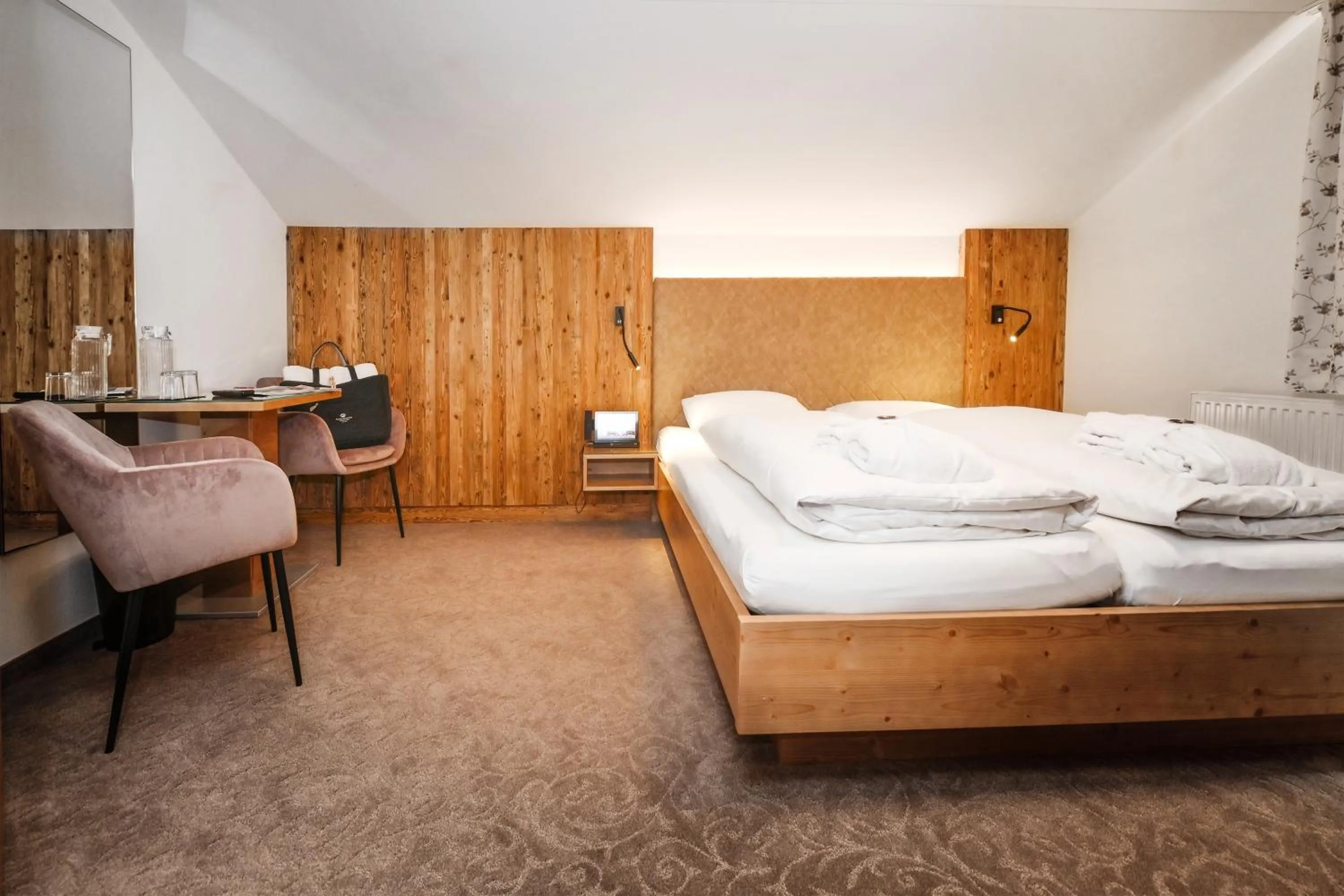 Photo of the whole room, Bed in Hotel Alpenfeuer Montafon