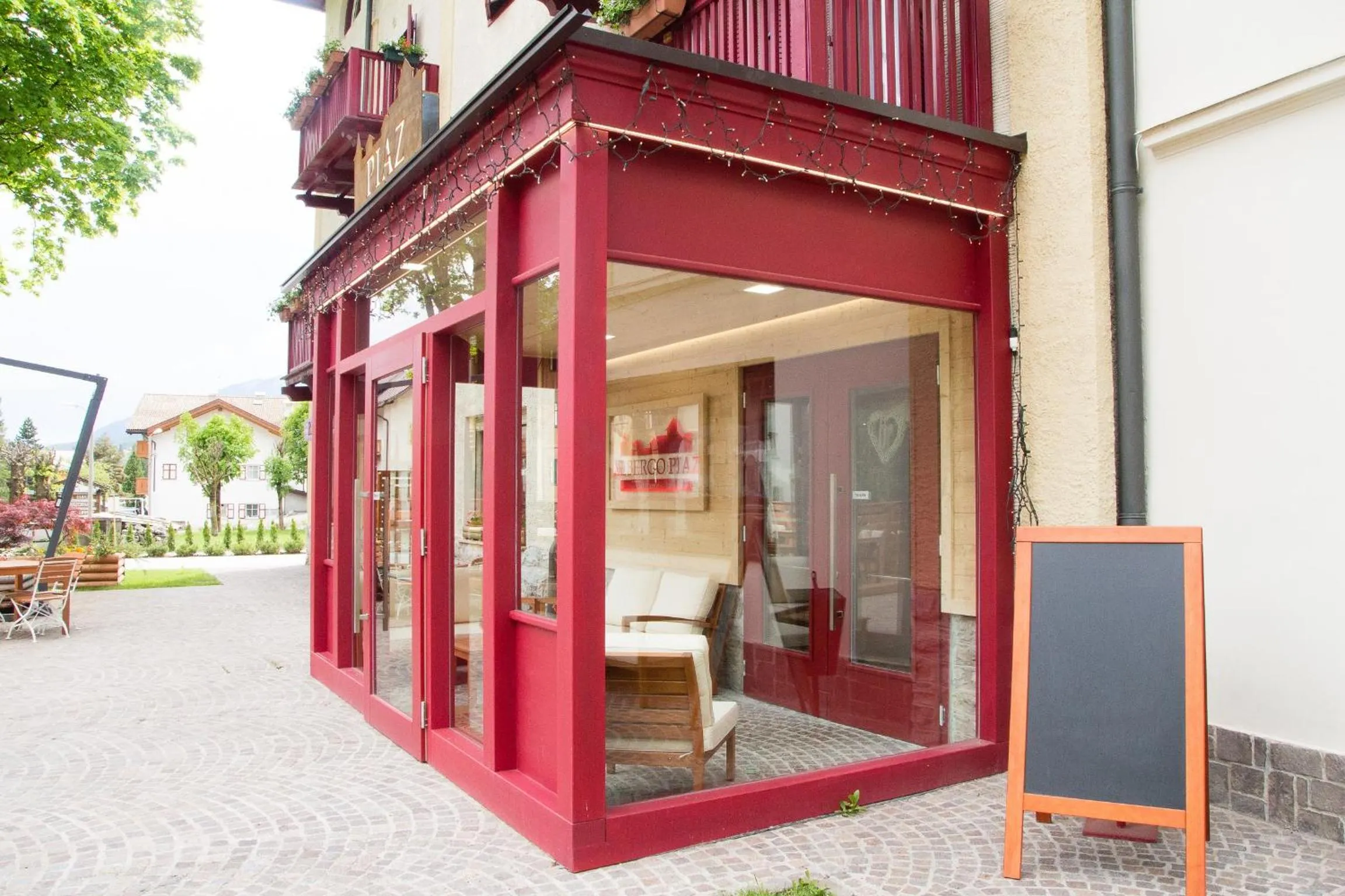 Facade/entrance in GH Hotel Piaz