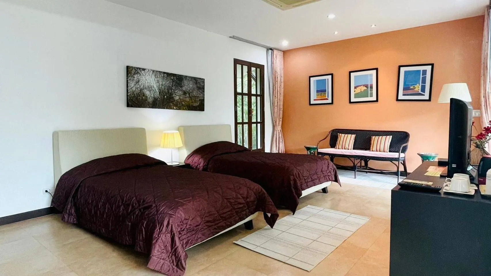 Bed in Baan Ing Khao