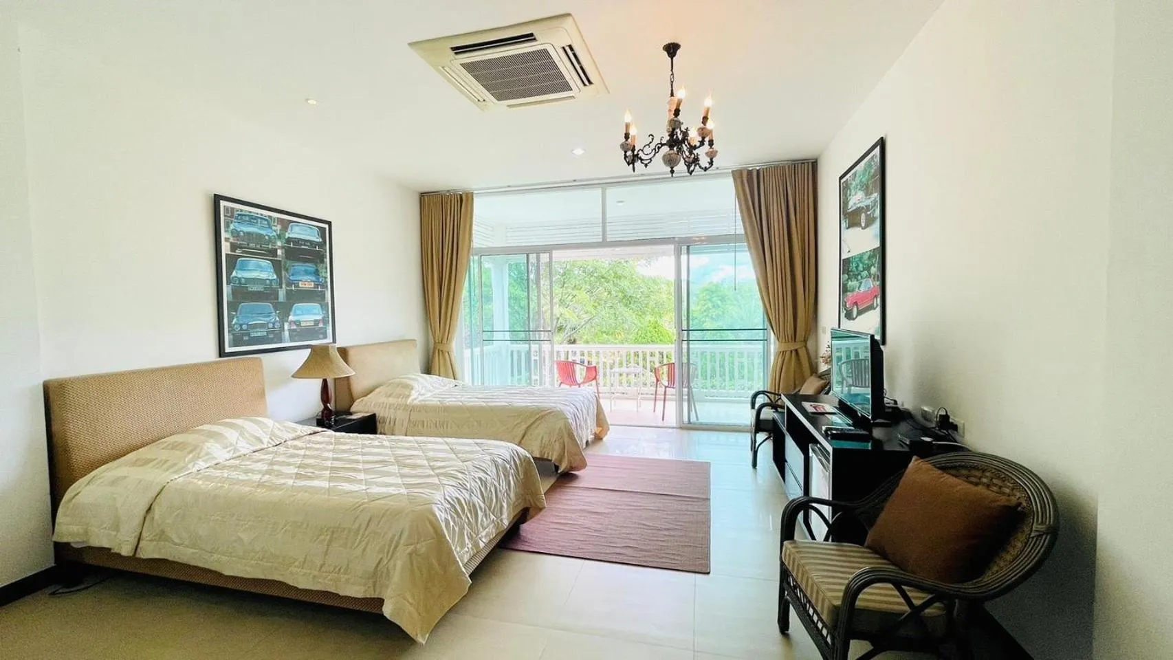 Bedroom, Bed in Baan Ing Khao