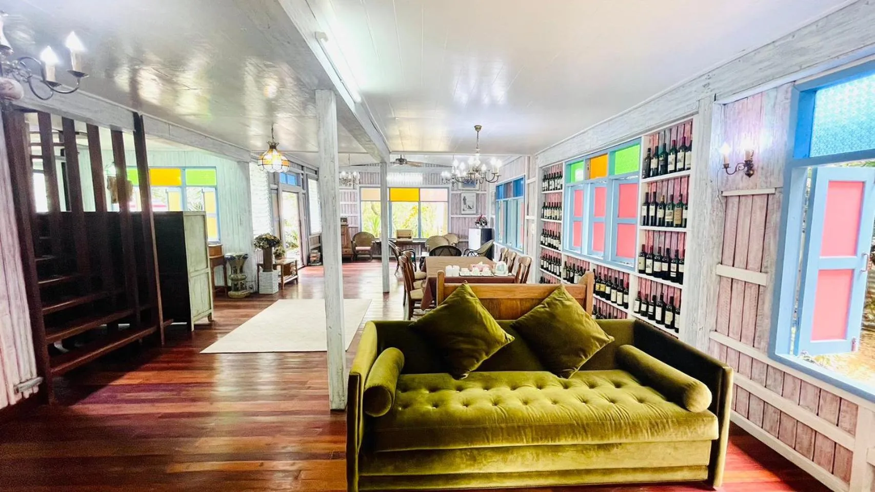 Living room in Baan Ing Khao