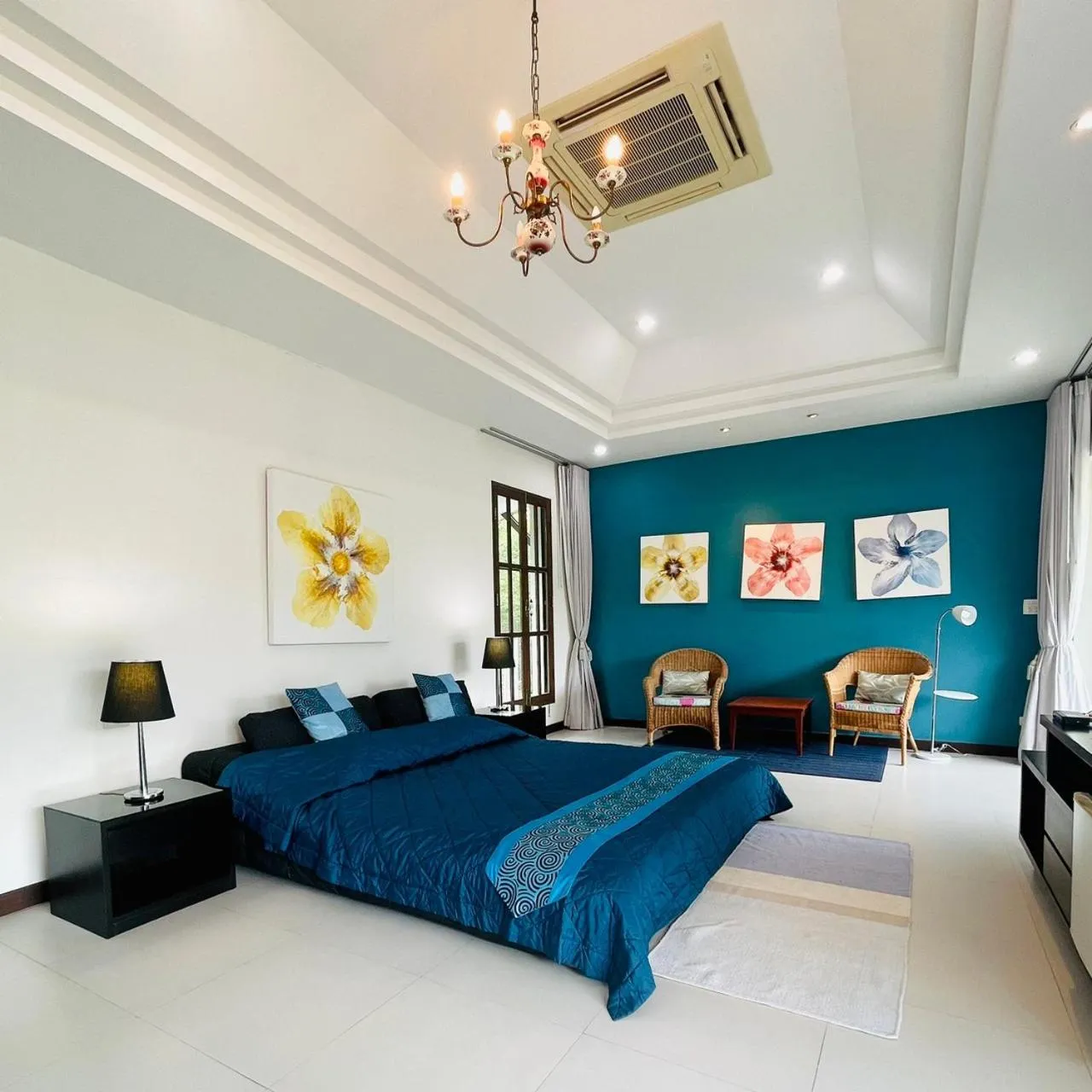 Bed in Baan Ing Khao