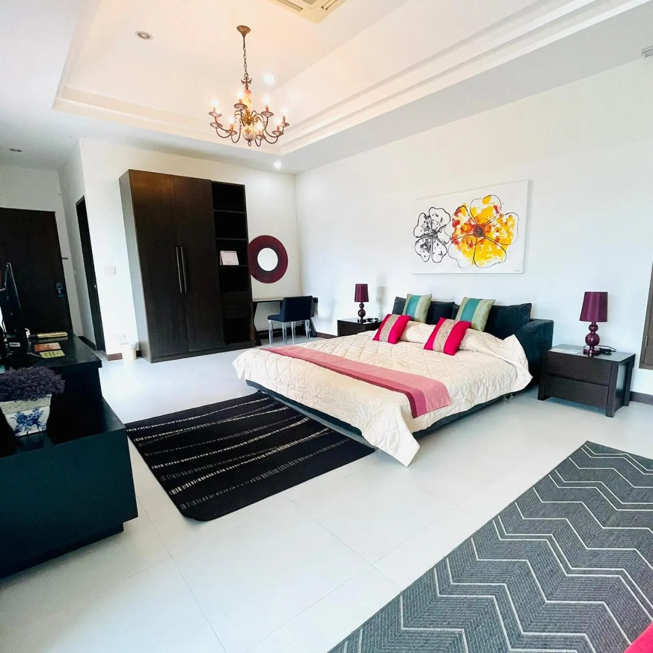 Bed in Baan Ing Khao