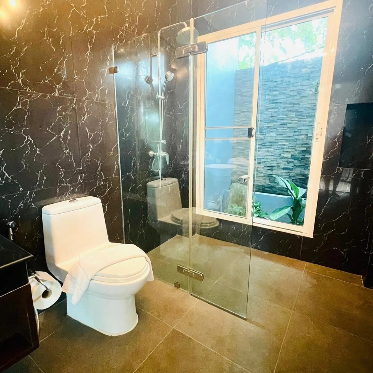 Bathroom in Baan Ing Khao