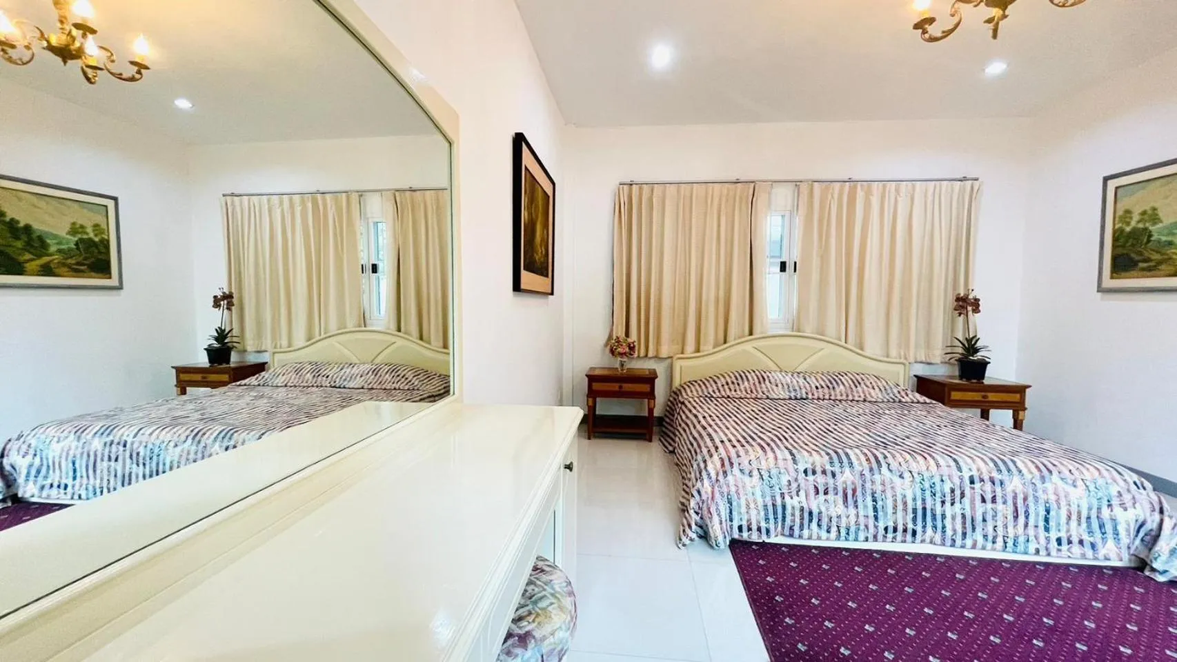 Bed in Baan Ing Khao