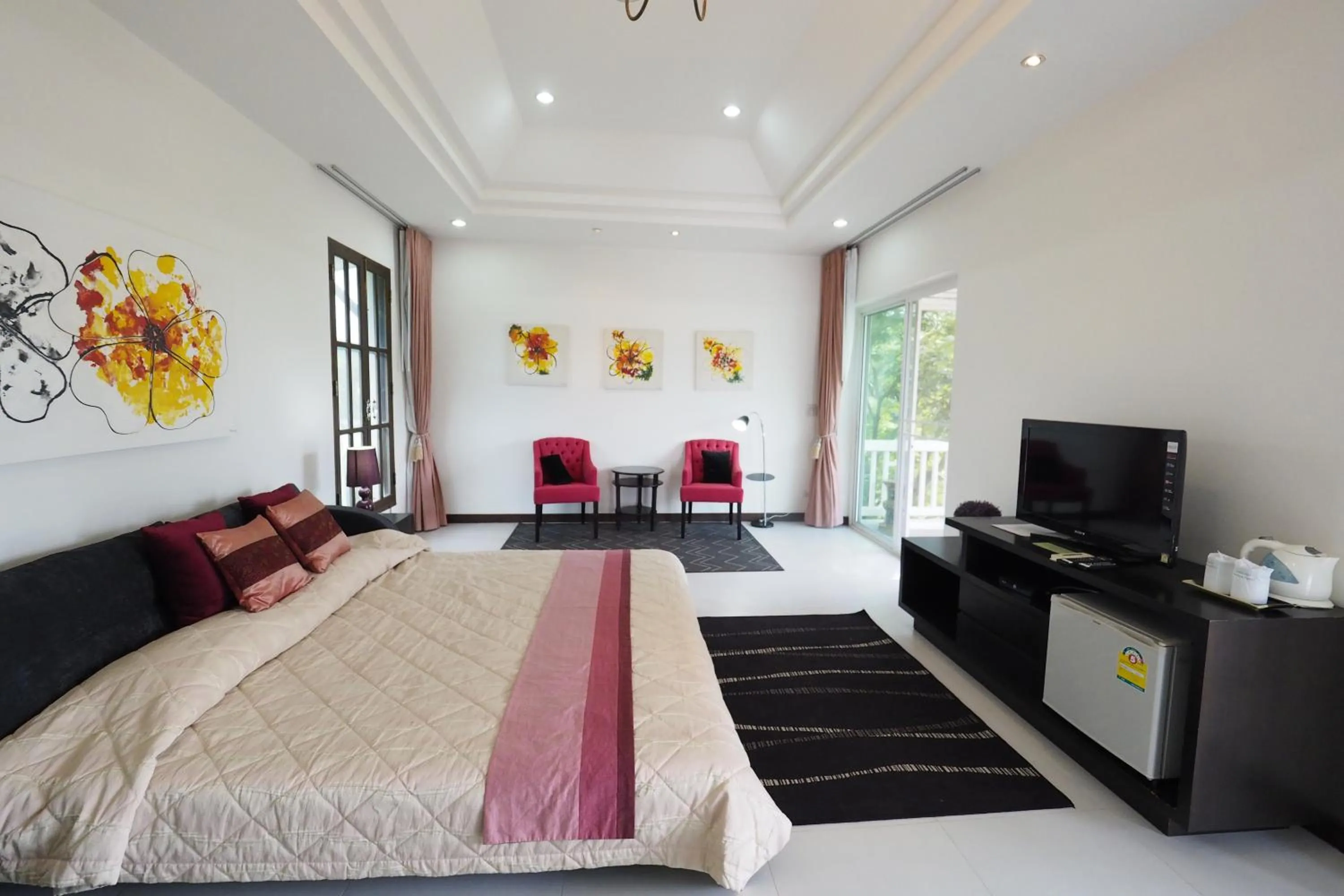 Bed in Baan Ing Khao