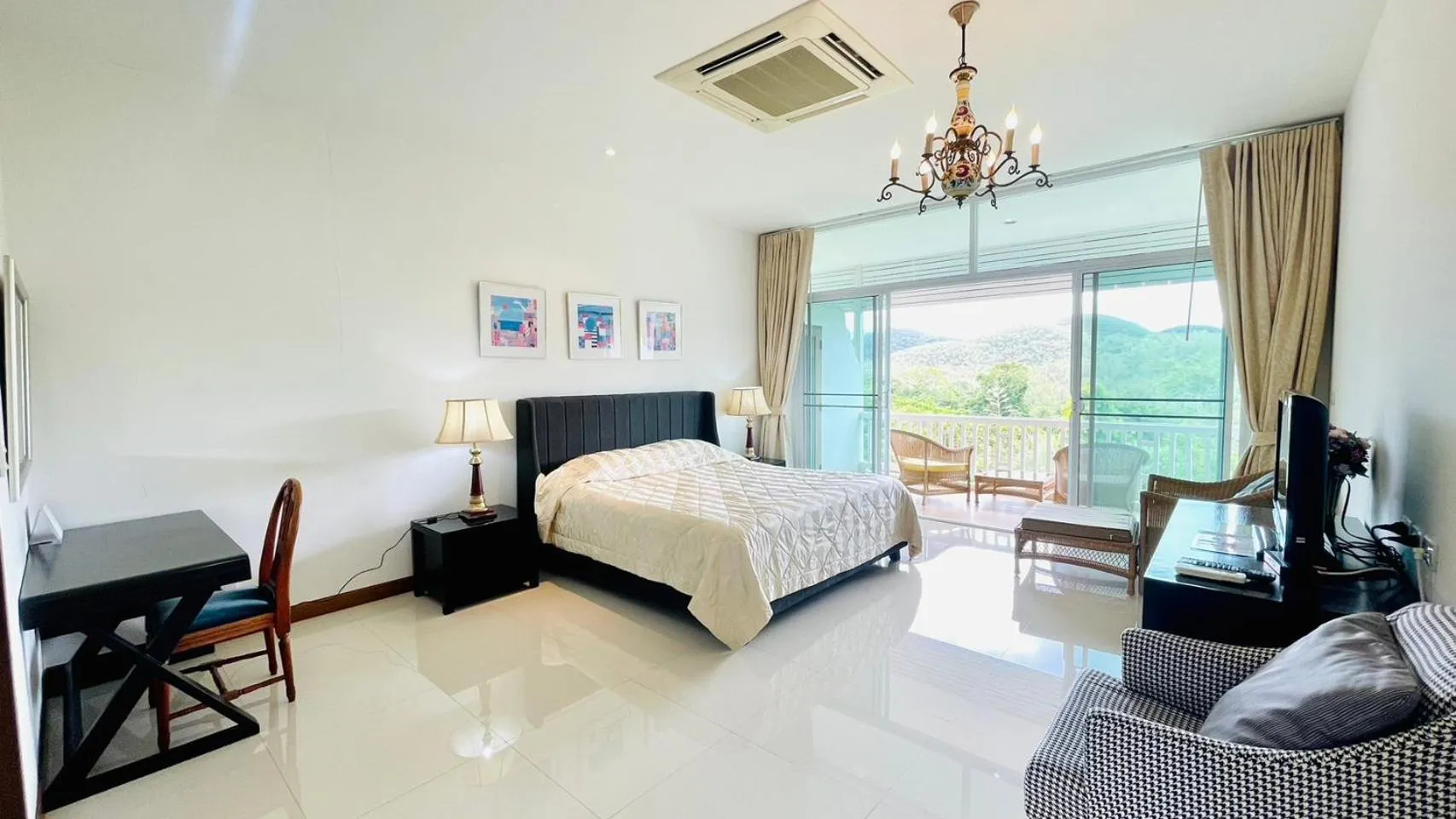 Bed in Baan Ing Khao